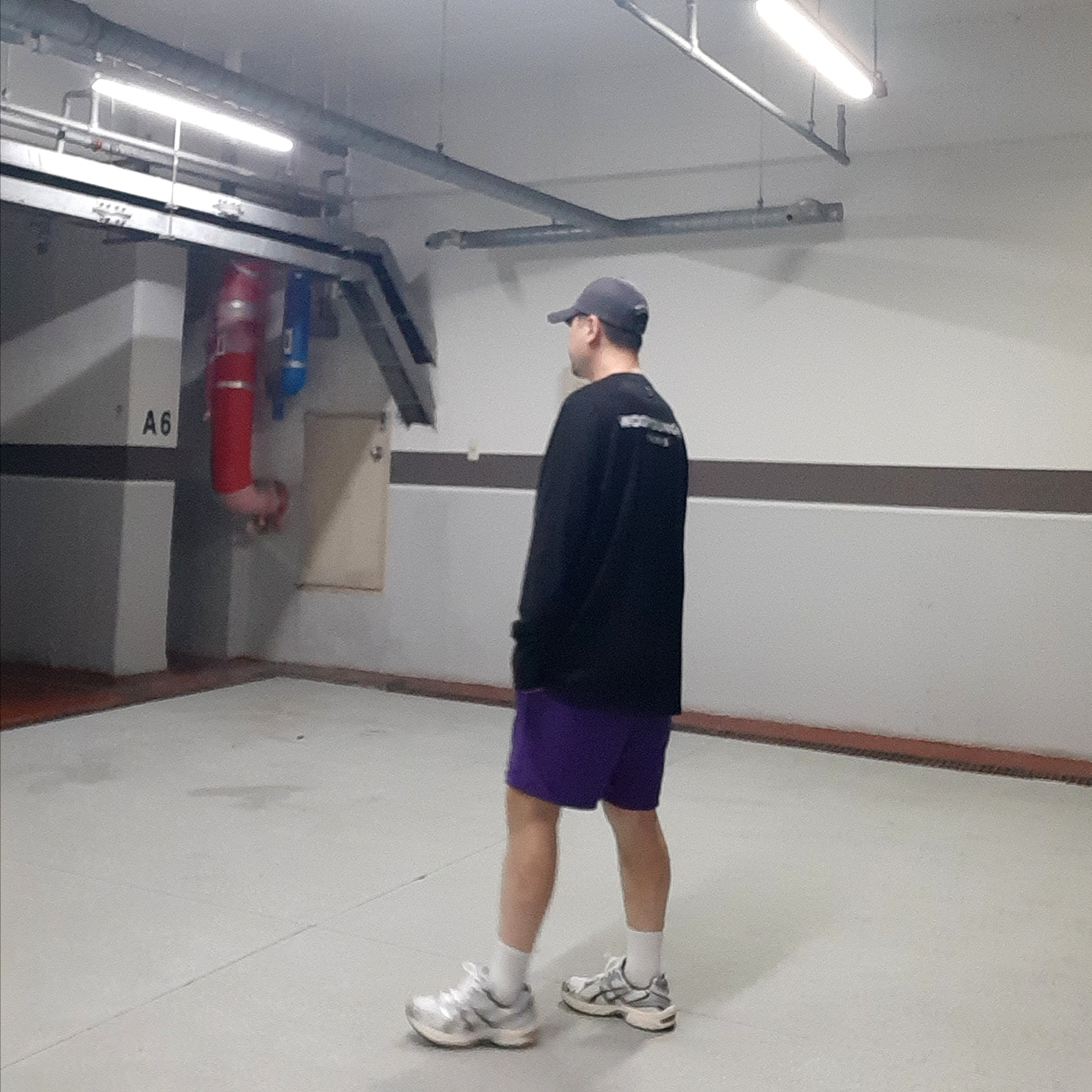 Asics Gel-1130 White Clay Canyon, Wooyoungmi Cotton Long Sleeve Back Logo T-Shirt Black - 22FW 착용 스타일 - 1