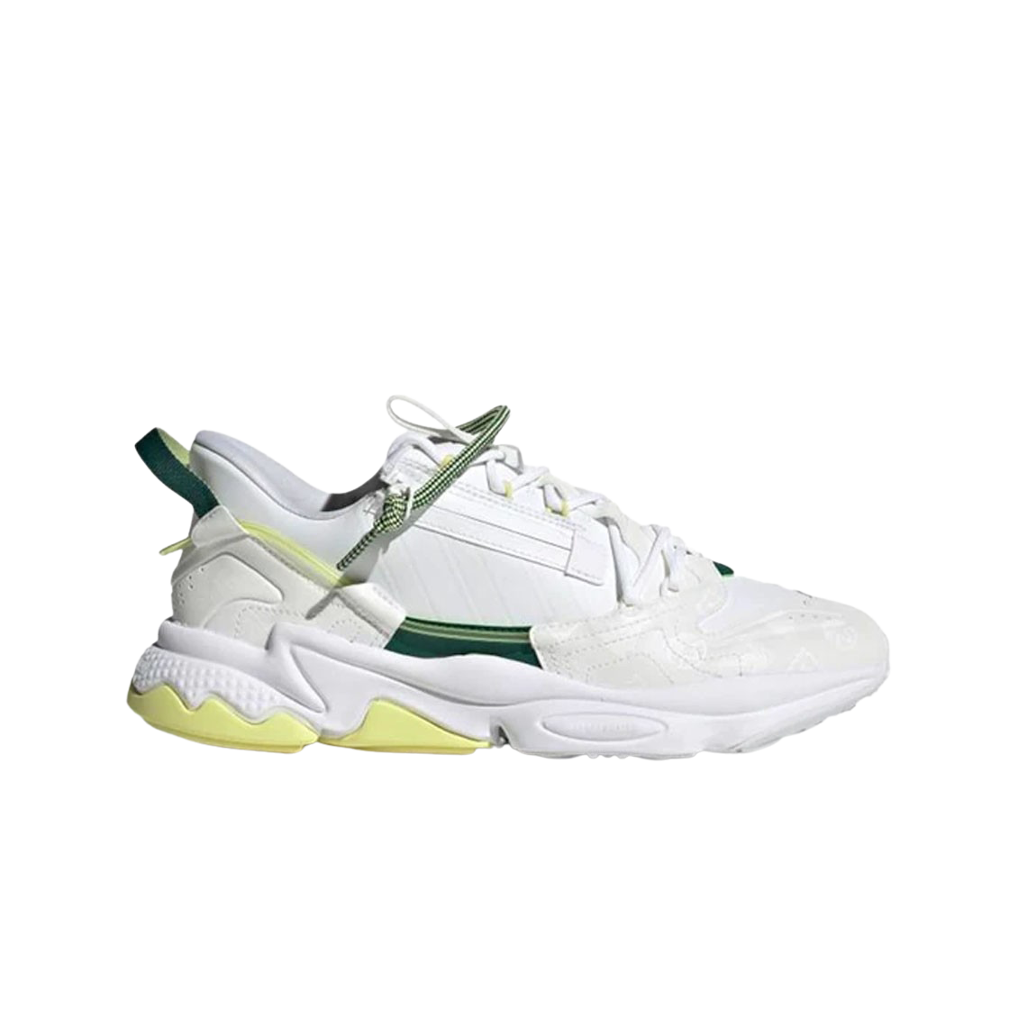 아디다스 오즈위고 집 화이트 코트 그린(Adidas Ozweego Zip White Court Green) - 1