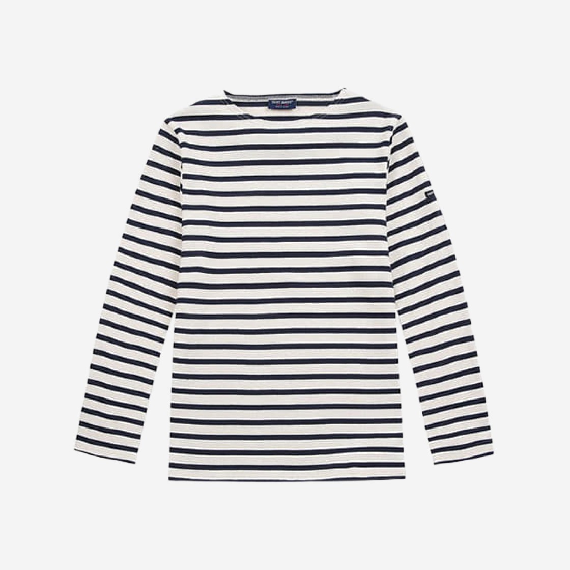 Saint James Meridien Moderne Striped Sailor Shirt Ecru Marine 상세 이미지 1