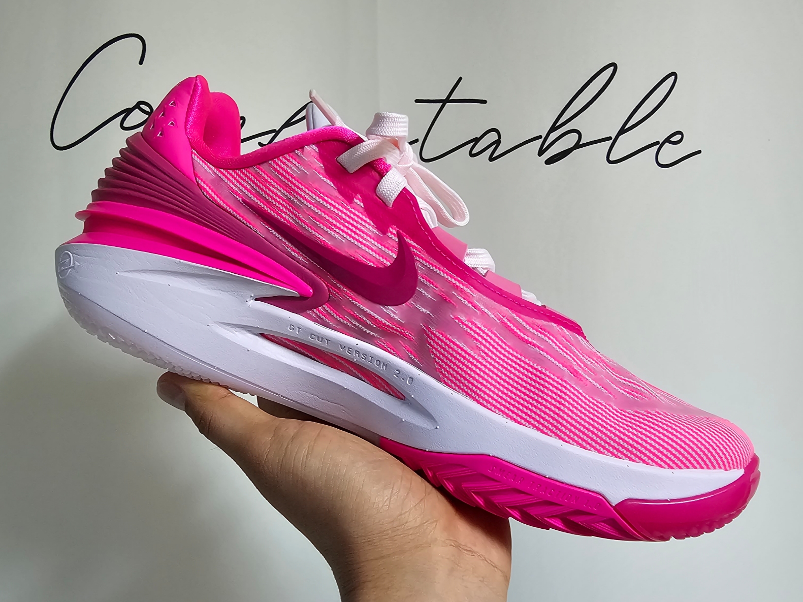 Nike Air Zoom GT Cut 2 EP Hyper Pink 착용 스타일 - 2