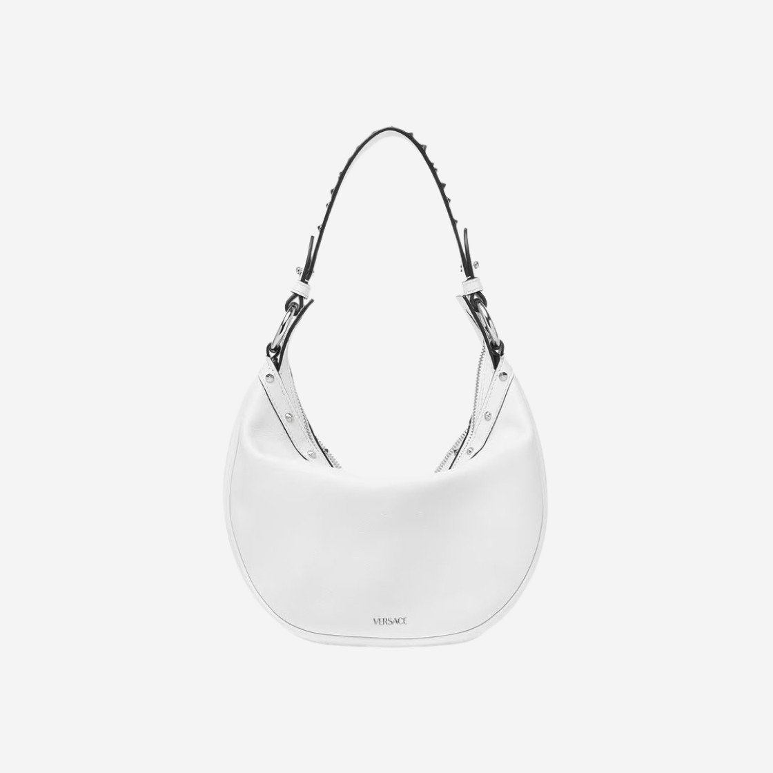 Versace Repeat Small Hobo Bag White 상세 이미지 2