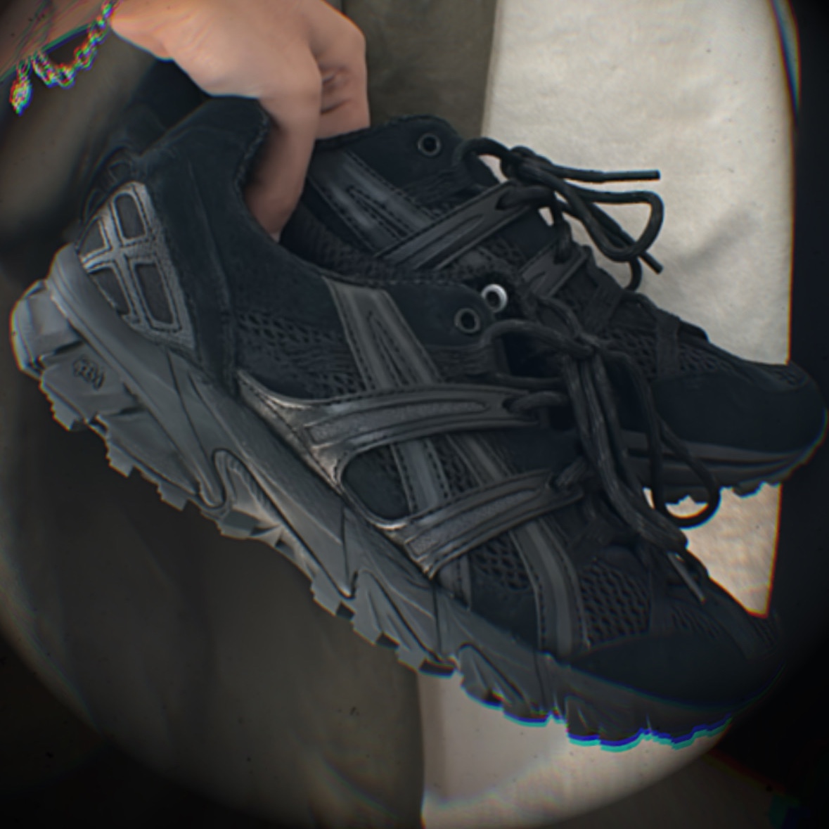 Asics Gel-Sonoma 15-50 Black 착용 스타일