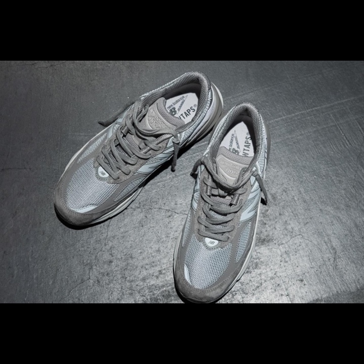 New Balance 990v6 Made in USA Grey - D Standard, New Balance 990v6 Made in USA Grey - B Narrow 착용 스타일 - 2