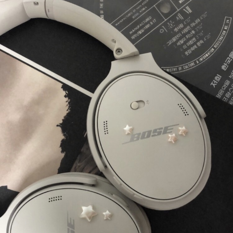 BOSE QC45 White Smoke (Korean Ver.) 착용 스타일