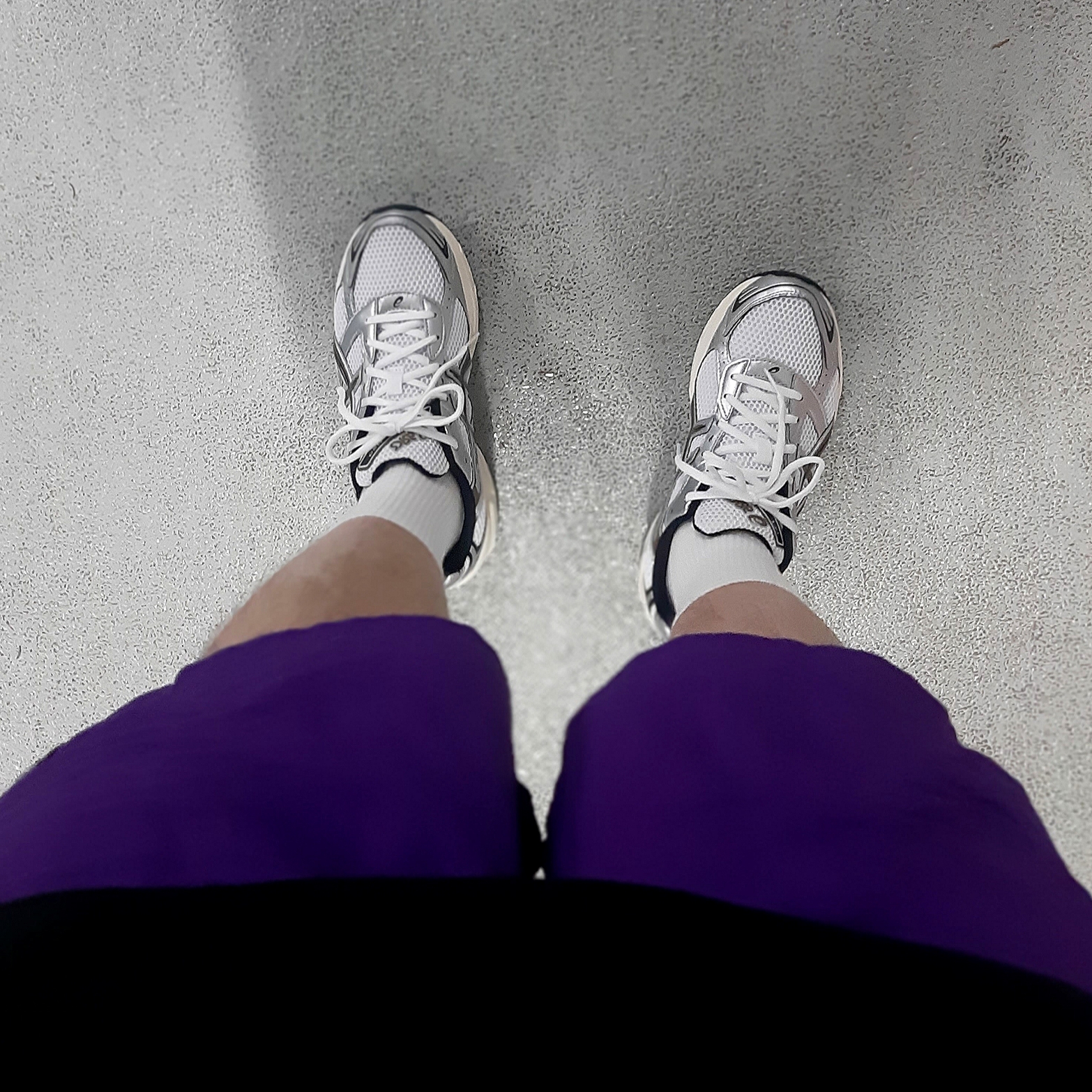 Asics Gel-1130 White Clay Canyon, Wooyoungmi Cotton Long Sleeve Back Logo T-Shirt Black - 22FW 착용 스타일 - 2