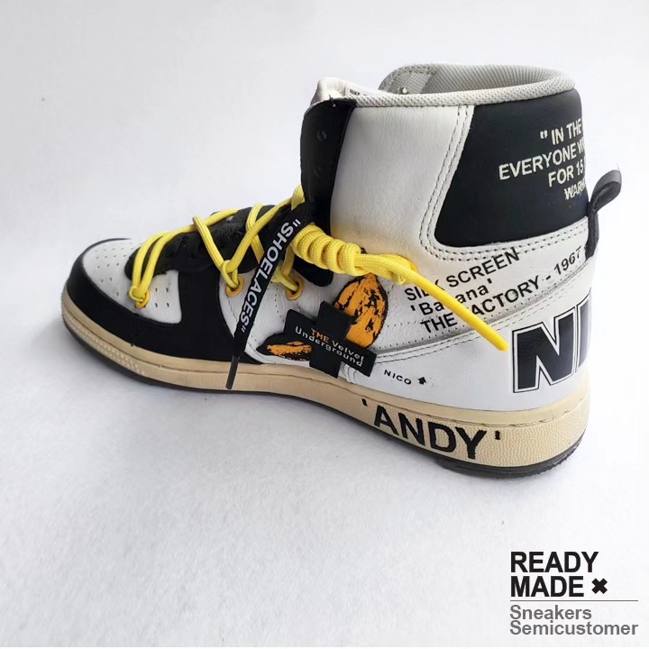 Nike Terminator High Black and Phantom 착용 스타일 - 2