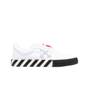 Off-White Low Vulcanized Canvas Sneakers White Light Blue - 23SS