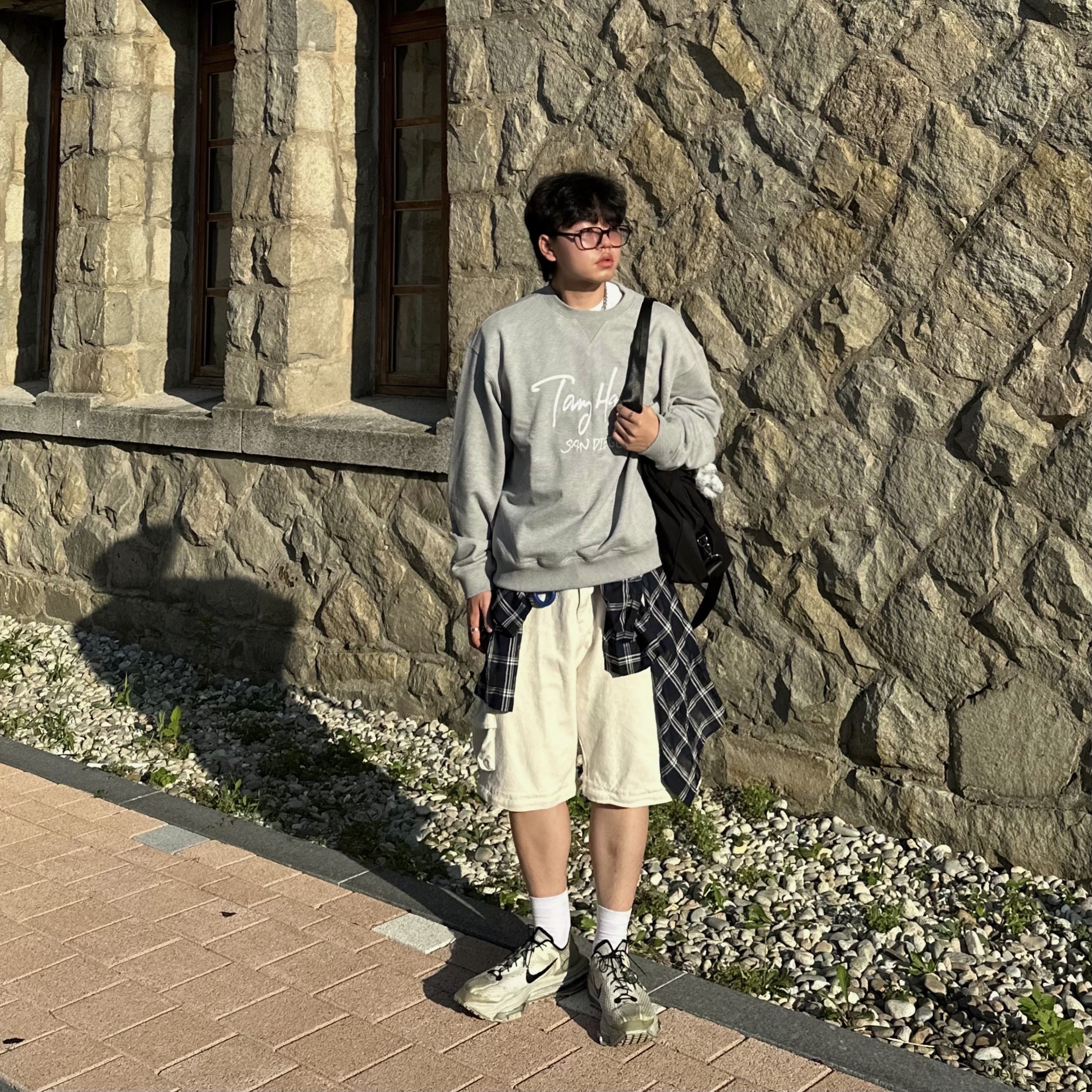 Nike x Matthew M Williams Zoom 004 Stone 착용 스타일 - 2