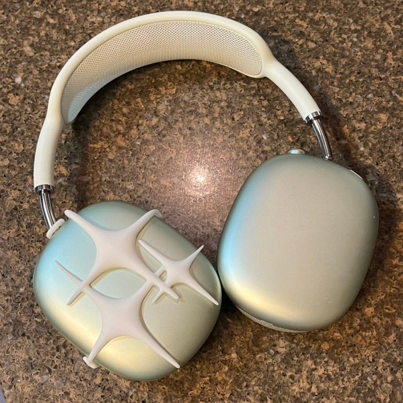 Apple AirPods Max Lightning Green (Korean Ver.) 착용 스타일