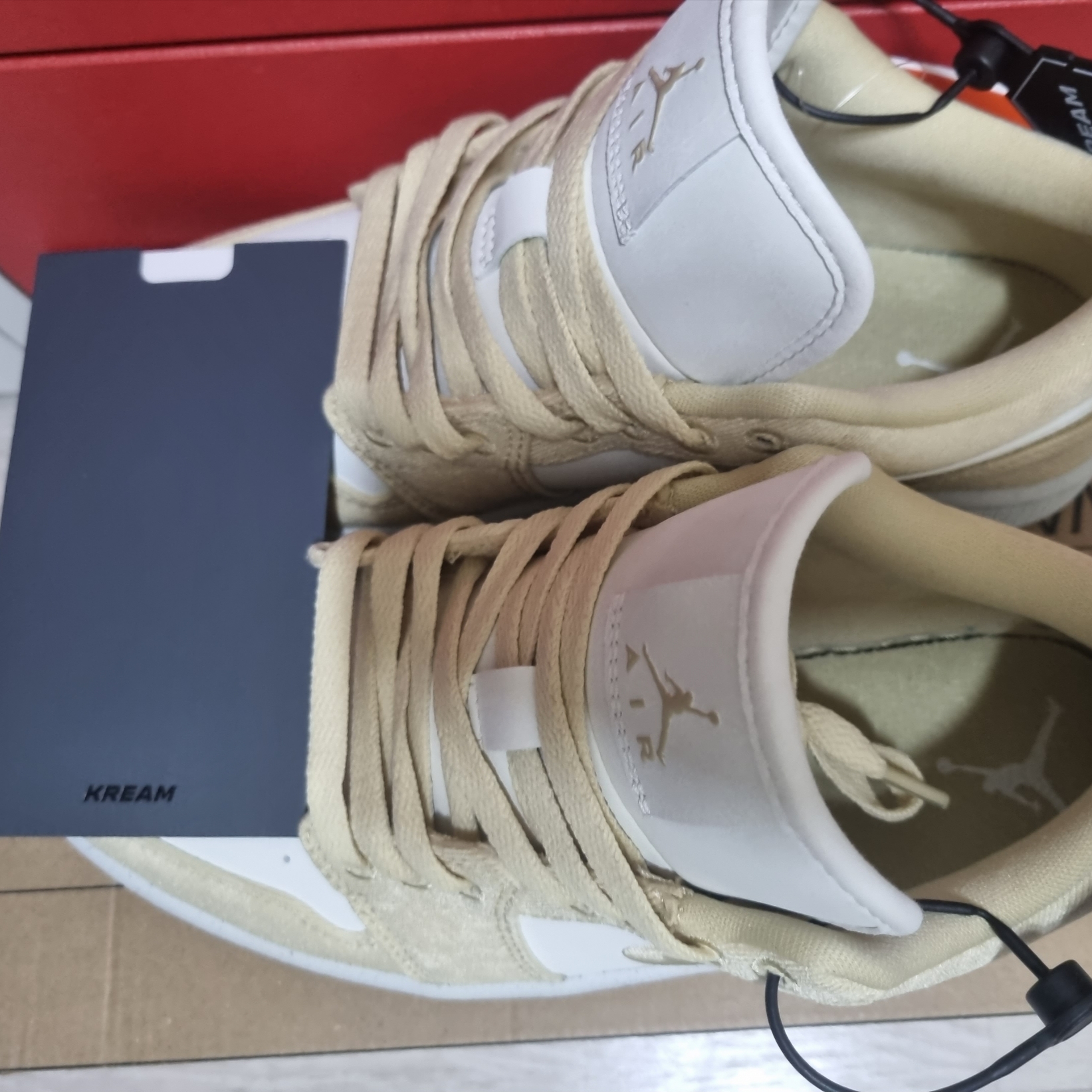 (W) Jordan 1 Low SE Team Gold Sail 착용 스타일 - 4