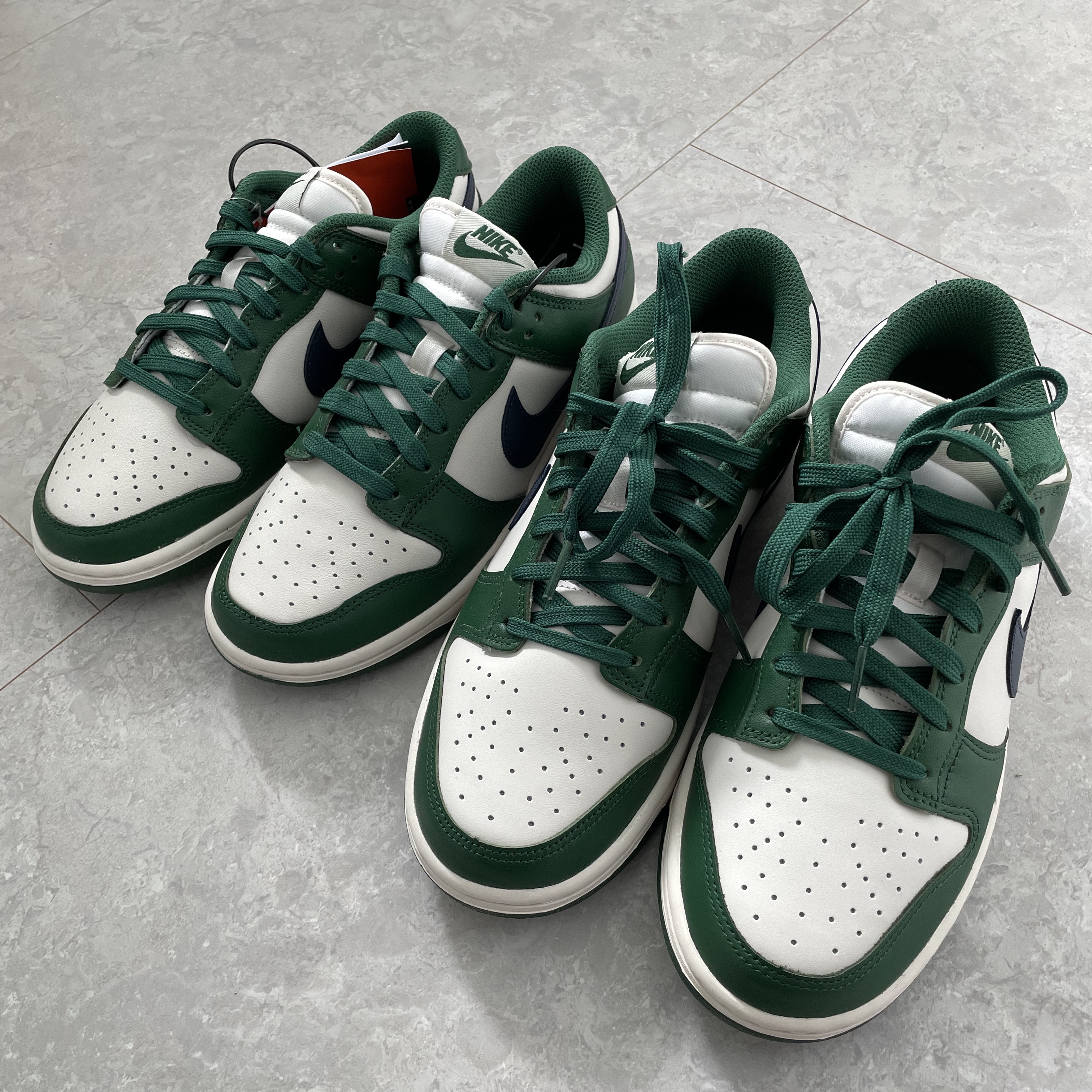 (W) Nike Dunk Low Gorge Green 착용 스타일