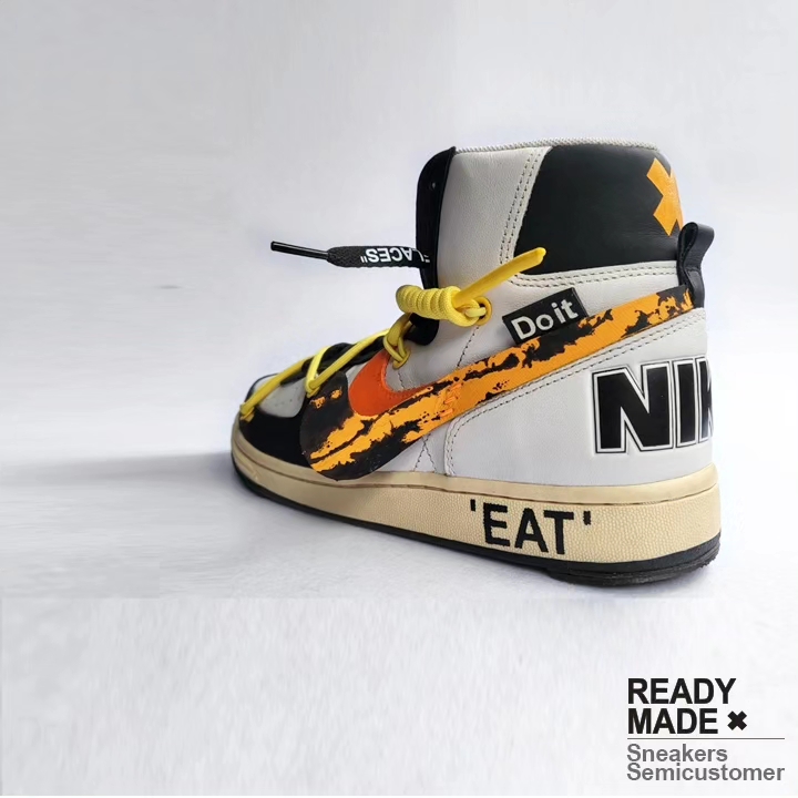 Nike Terminator High Black and Phantom 착용 스타일 - 2