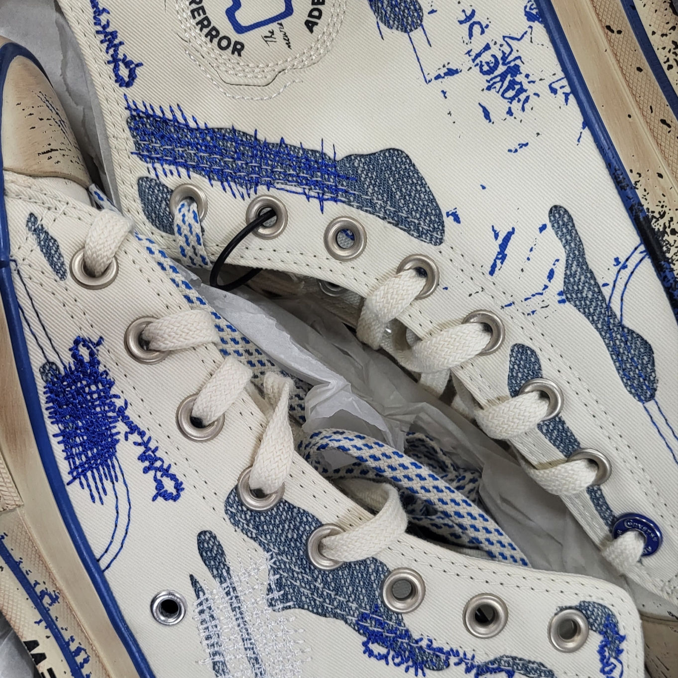 Converse x Ader Error Chuck 70 High White 착용 스타일