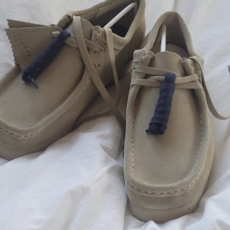 Clarks Wallabee Maple Suede 착용 스타일