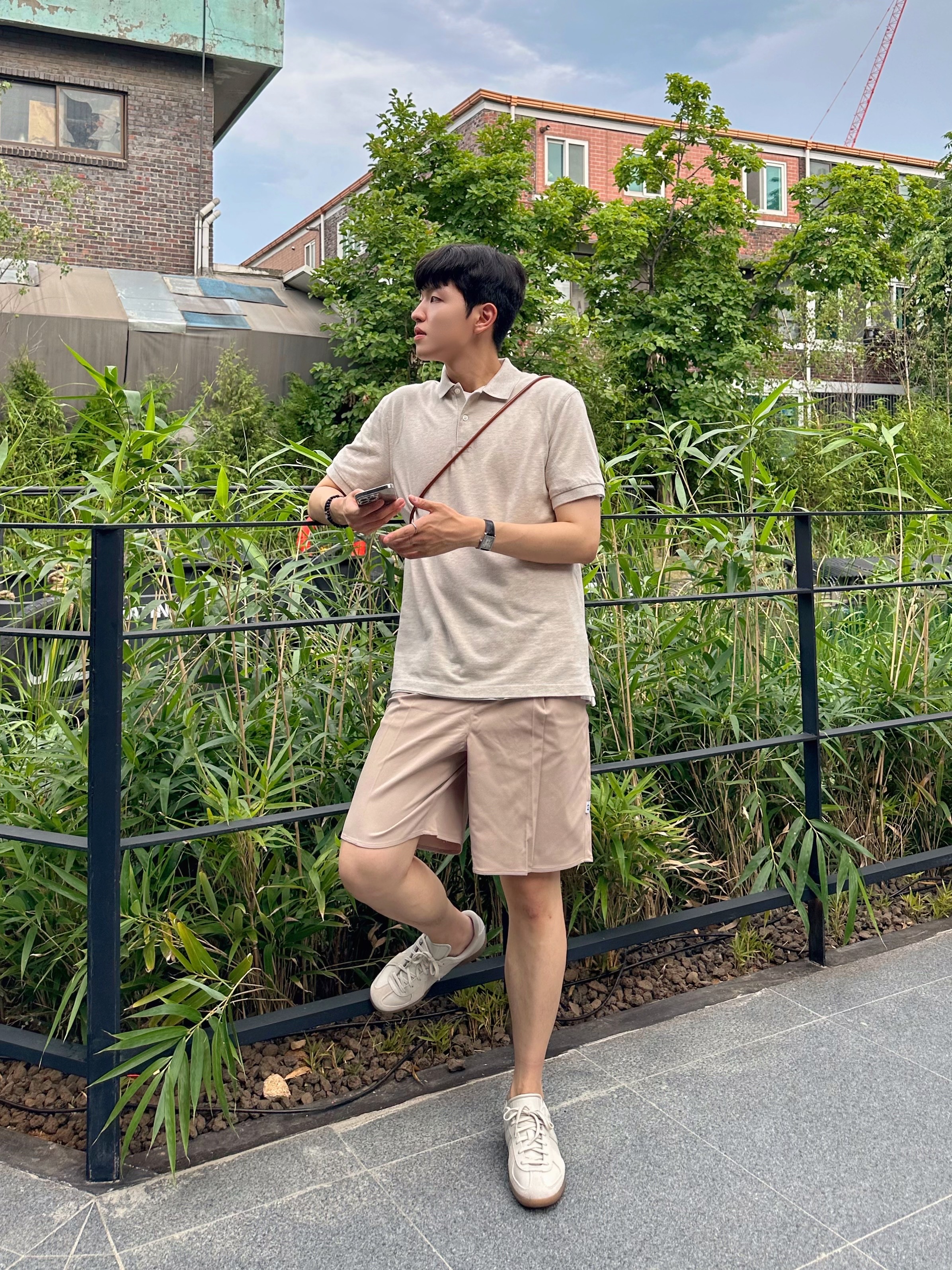 Adidas BW Army White 착용 스타일 - 3