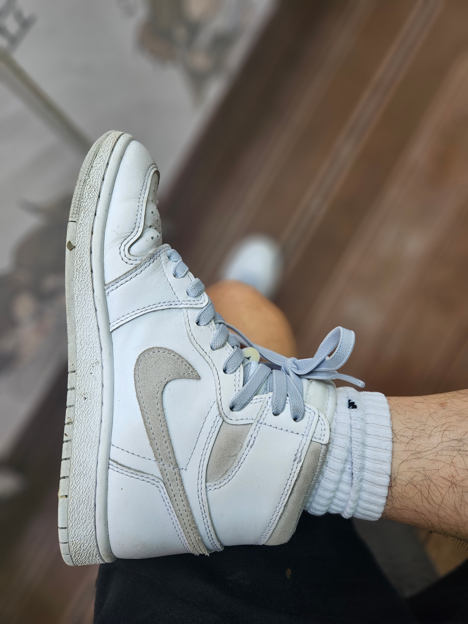 Jordan 1 High 85 Neutral Grey 착용 스타일