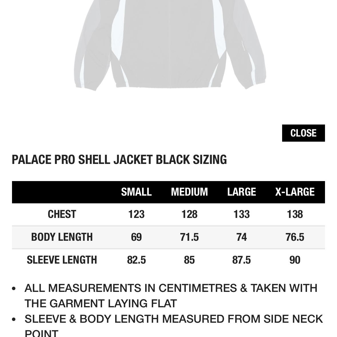 Palace Pro Shell Jacket Black - 23FW 착용 스타일