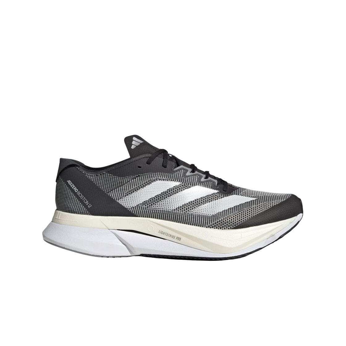 아디다스 아디제로 보스턴 12 코어 블랙 클라우드 화이트(Adidas Adizero Boston 12 Core Black Cloud White)