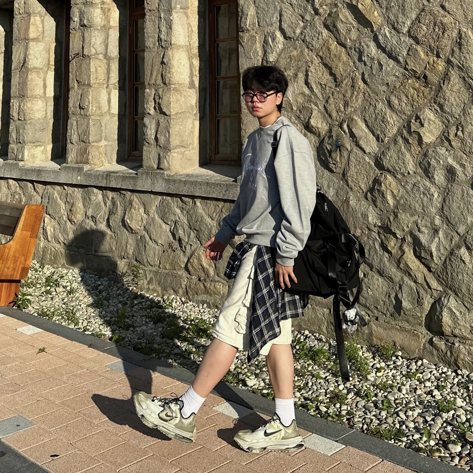 Nike x Matthew M Williams Zoom 004 Stone 착용 스타일 - 1