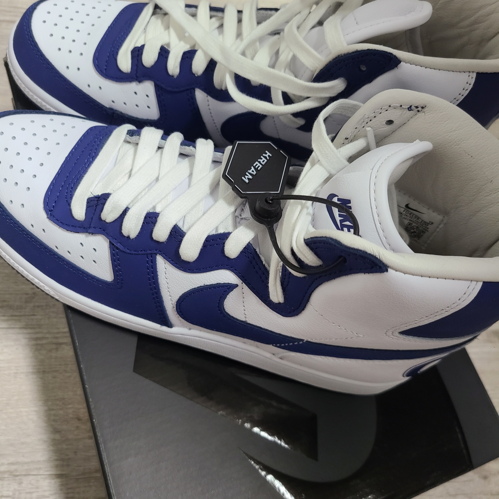 Nike x Comme des Garcons Homme Plus Terminator High Navy 착용 스타일