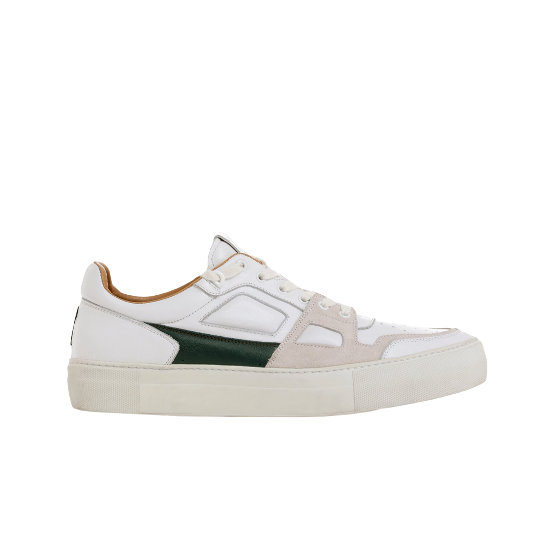 아미 하트 로고 로우탑 스니커즈 화이트 그린(AMI Low Top Sneakers White Green)