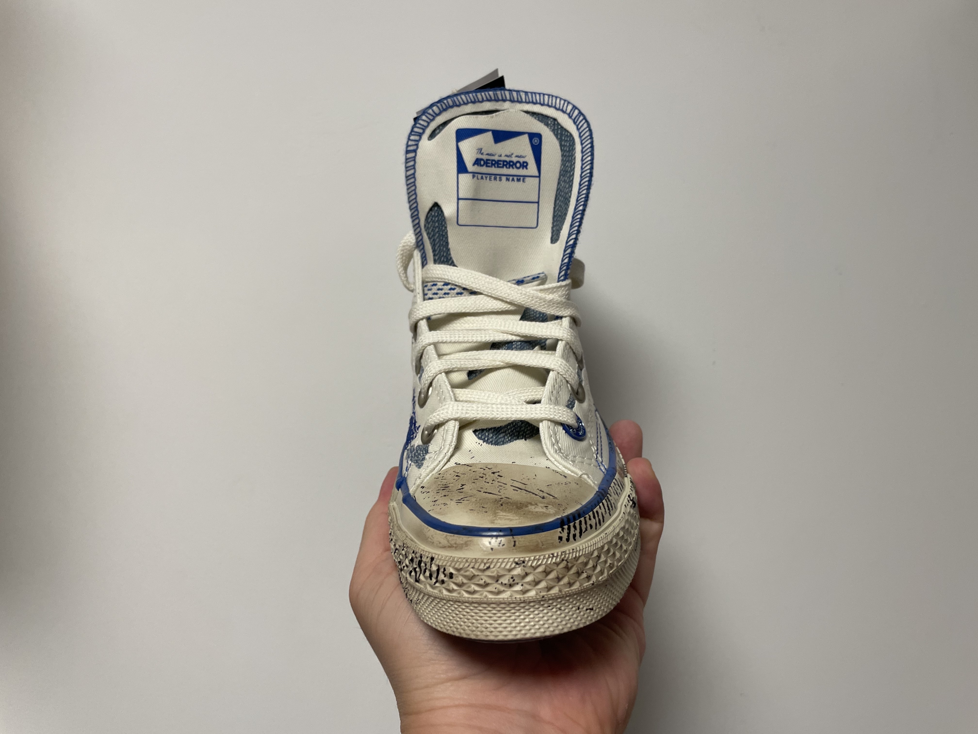 Converse x Ader Error Chuck 70 High White 착용 스타일 - 2