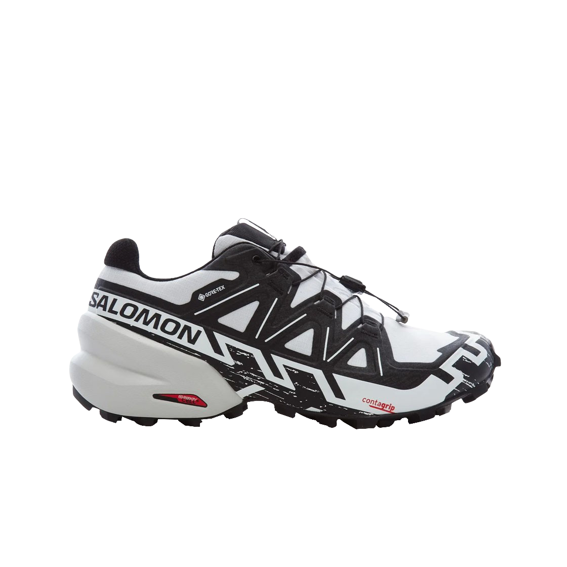 L41738900 Salomon Speedcross 6 GTX White Black Luna Rock