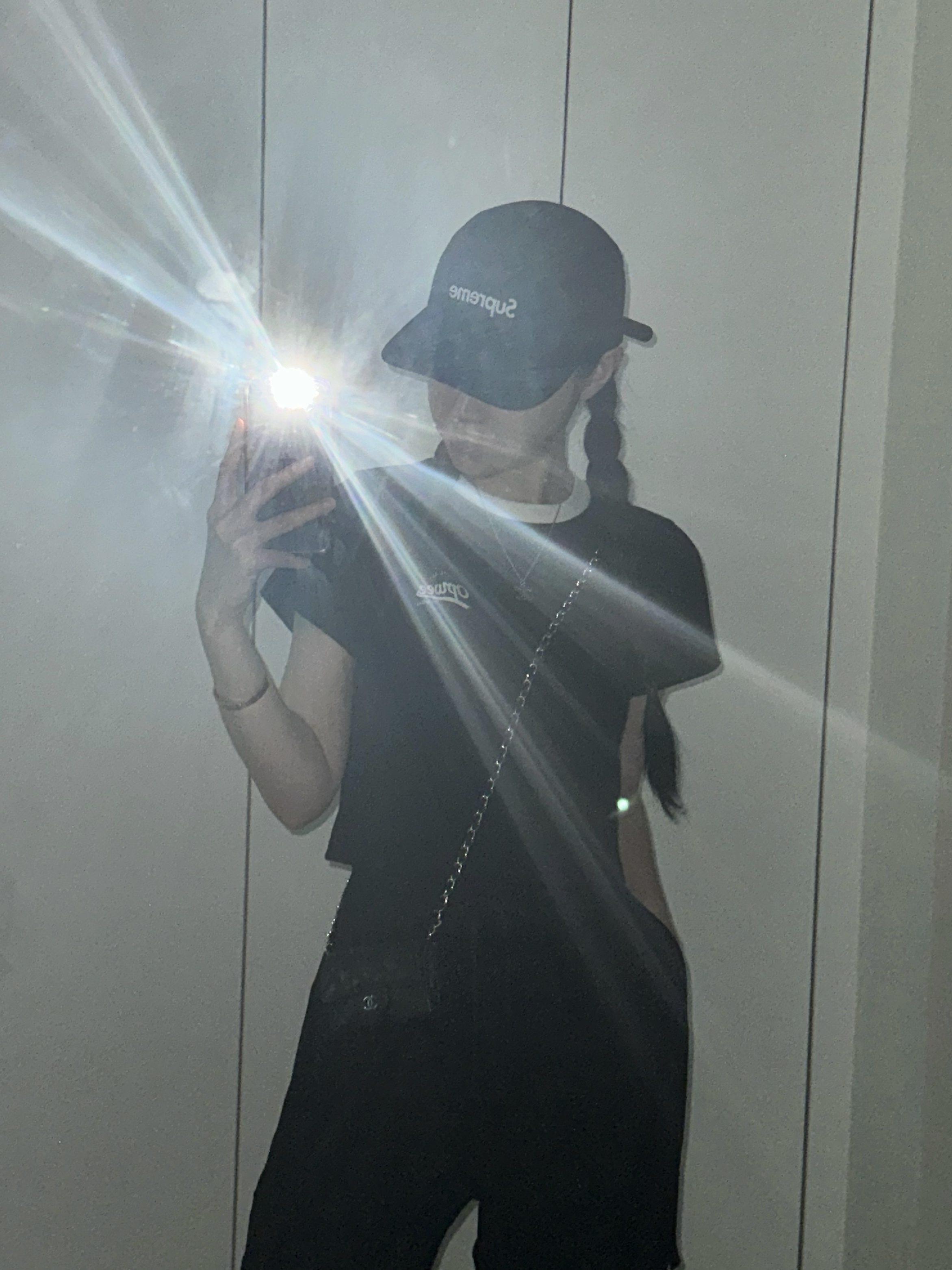 Supreme Washed Chino Twill Camp Cap Black, Adidas Samba Vegan White Black 착용 스타일 - 2