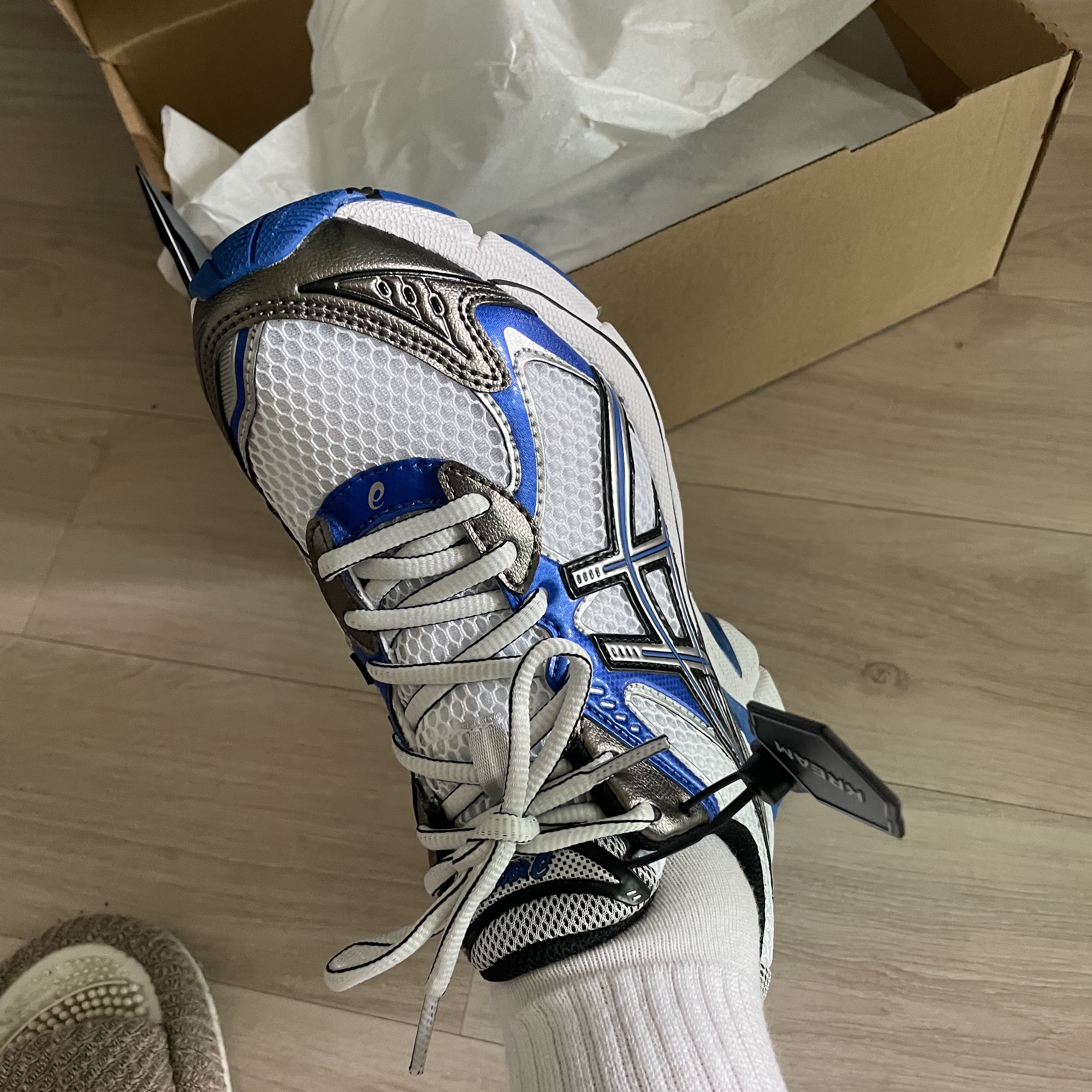 Asics GT-2160 White Illusion Blue 착용 스타일