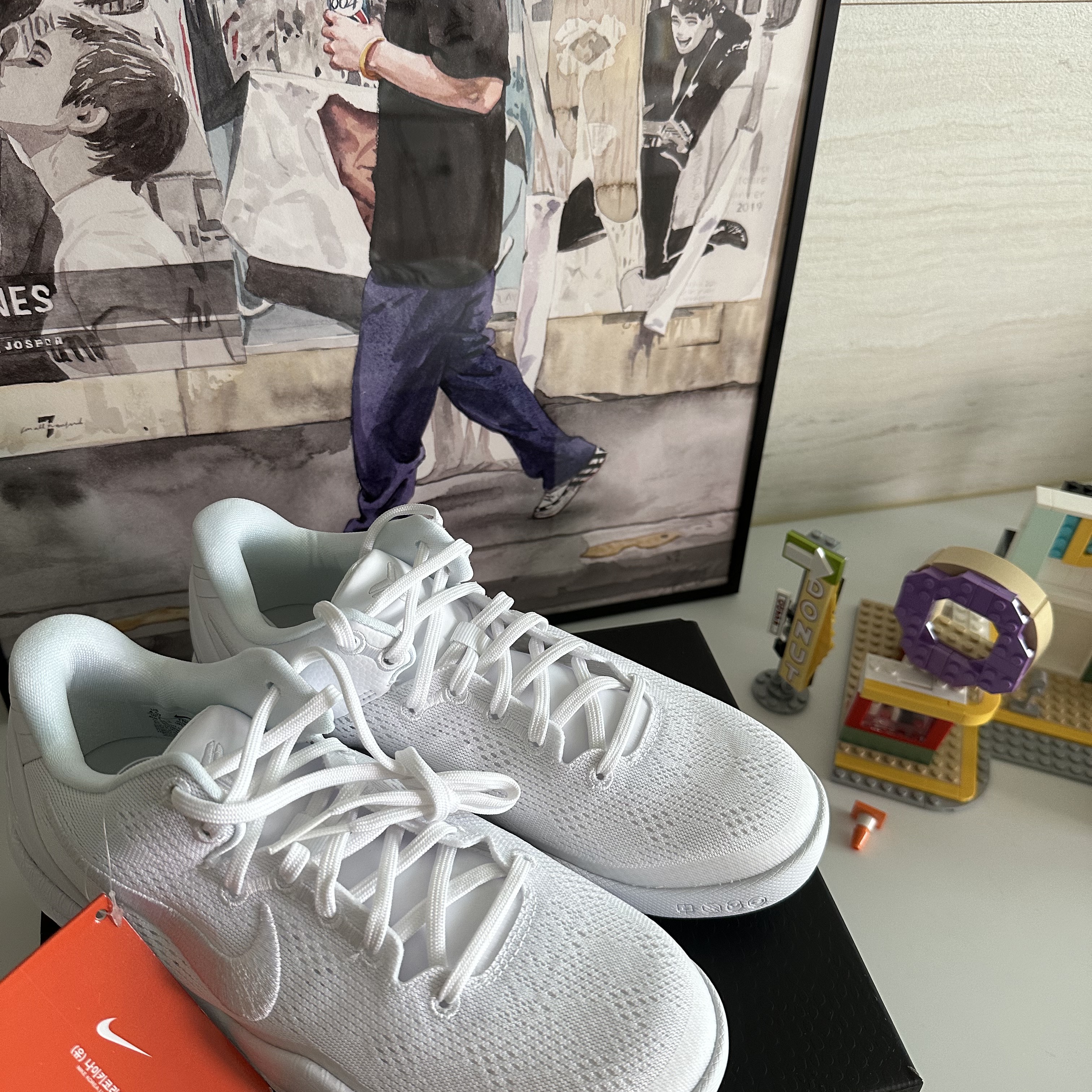 (GS) Nike Kobe 8 Protro Halo, Nike Kobe 8 Protro Halo 착용 스타일 - 1