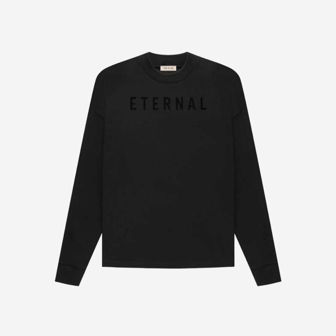 Fear of God Cotton Long Sleeve T-Shirt Black 상세 이미지 1