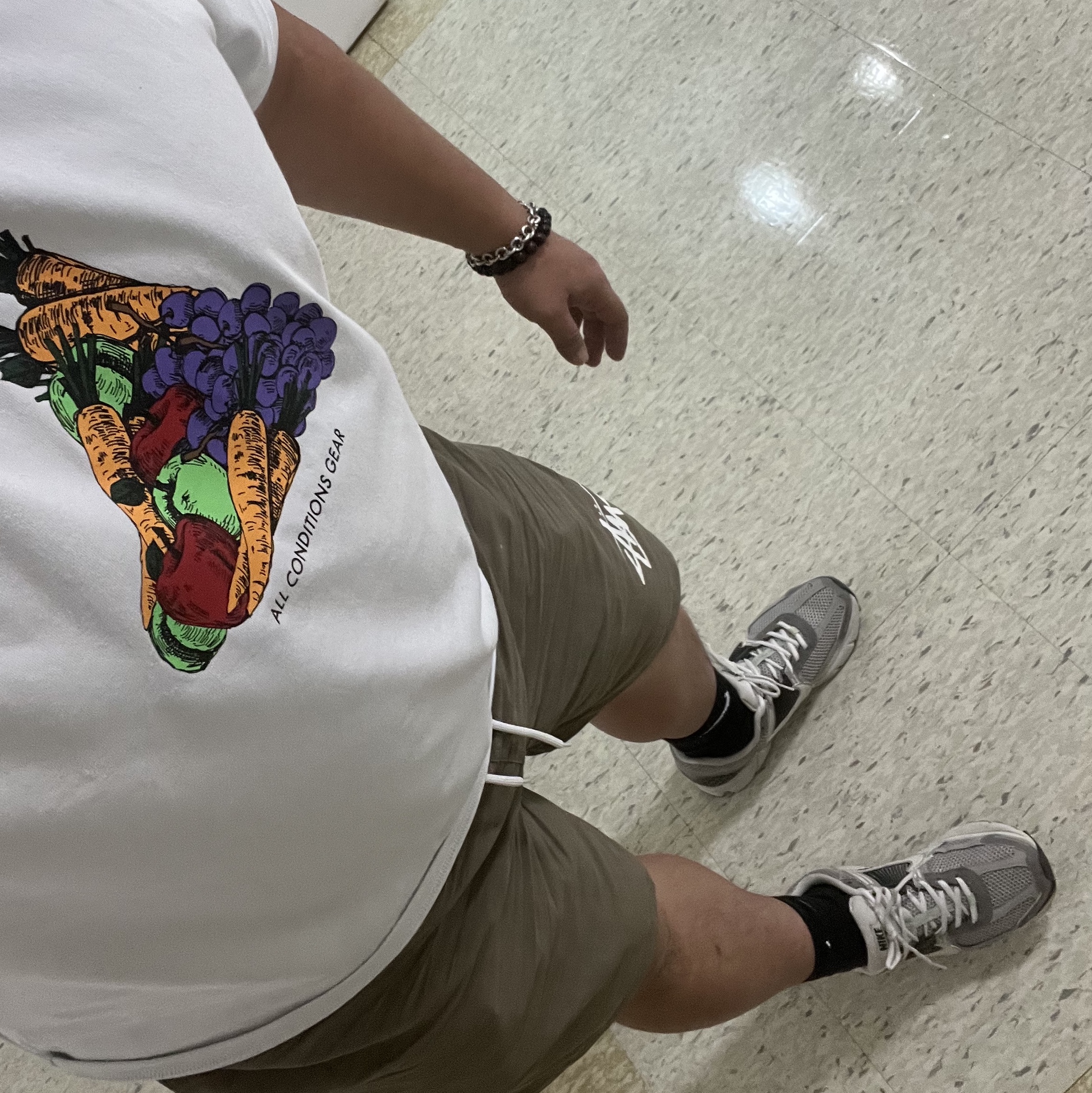 Nike ACG Fruit and Veggies T-Shirt - Asia, Stussy Big Stock Water Shorts Brown 착용 스타일