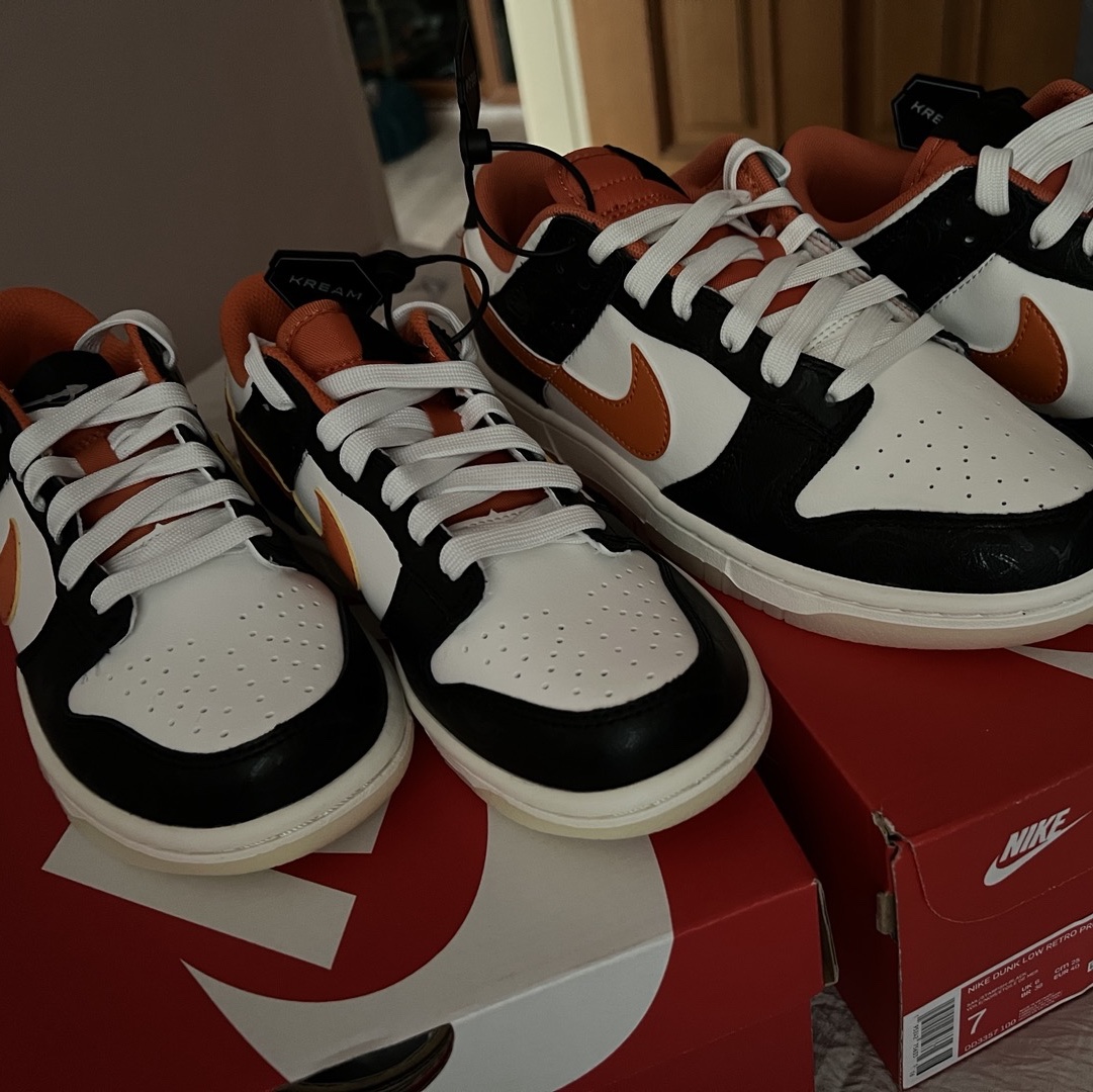 (GS) Nike Dunk Low PRM Halloween 착용 스타일 - 1