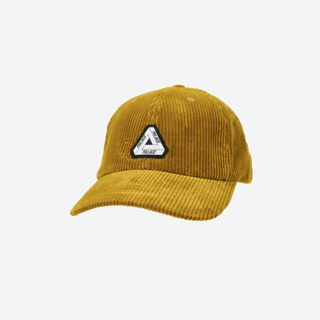 Palace Cord Tri-Ferg Patch 6-Panel Gold - 23FW 상세 이미지 1