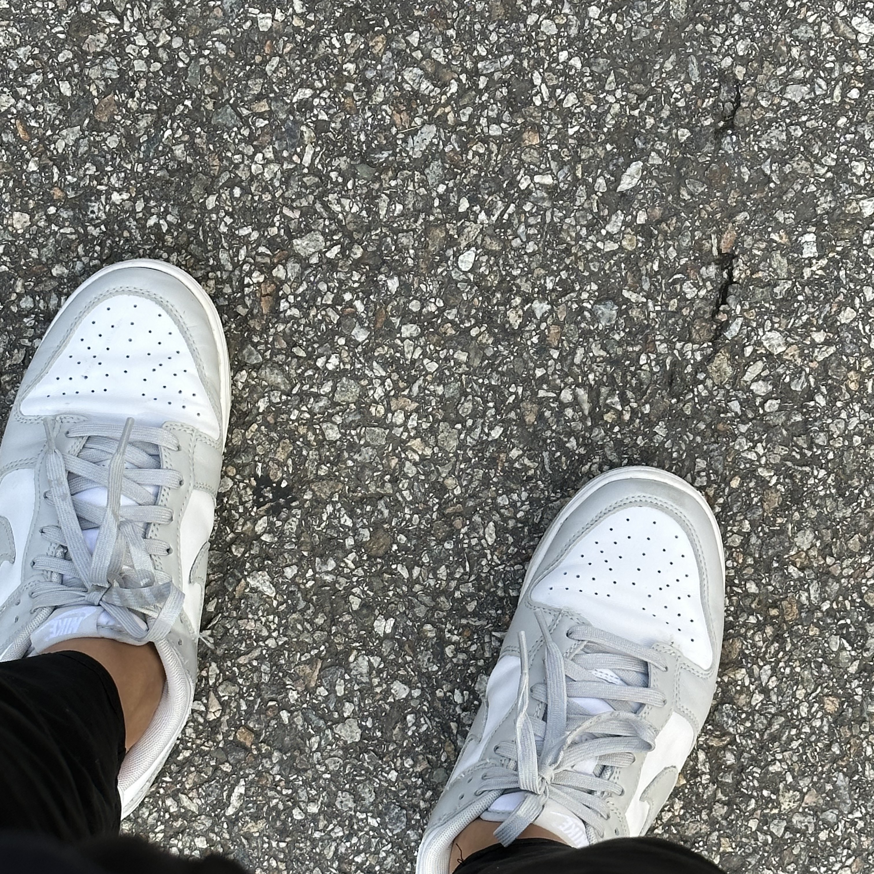 Nike Dunk Low Retro Grey Fog 착용 스타일