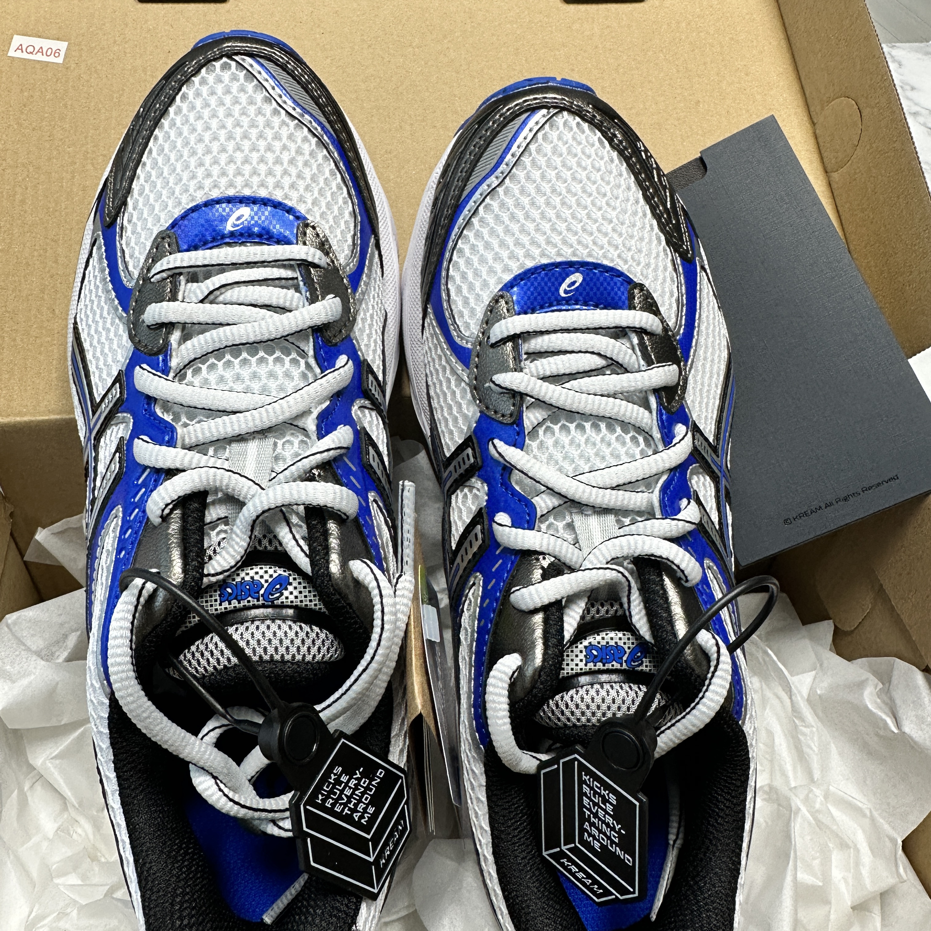 Asics GT-2160 White Illusion Blue 착용 스타일 - 1