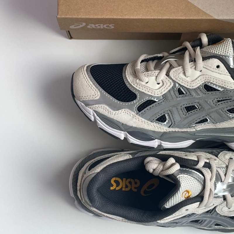 Asics Gel-NYC Black Clay Grey 착용 스타일 - 2