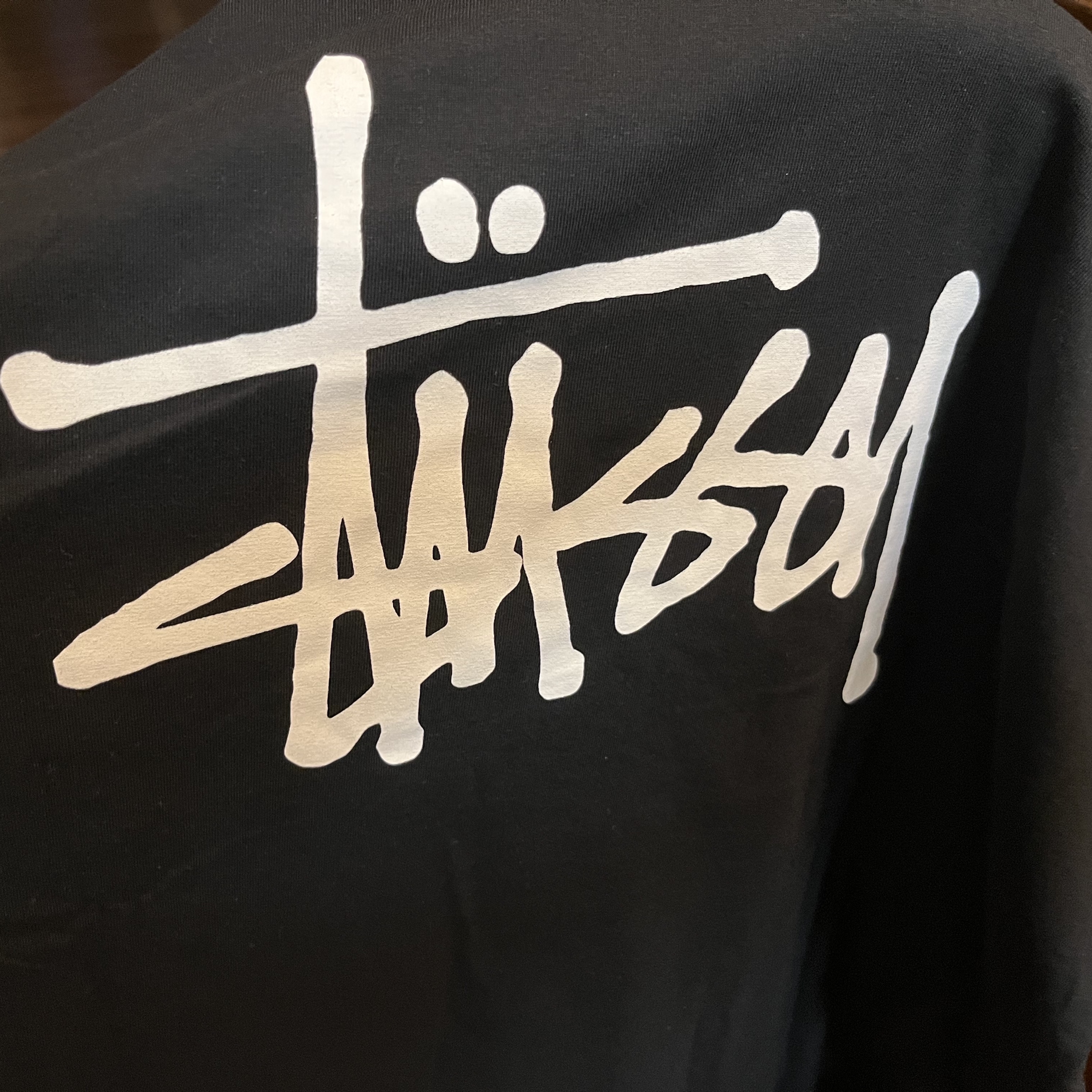 Stussy Basic Stussy Pigment Dyed T-Shirt Black 2023 착용 스타일