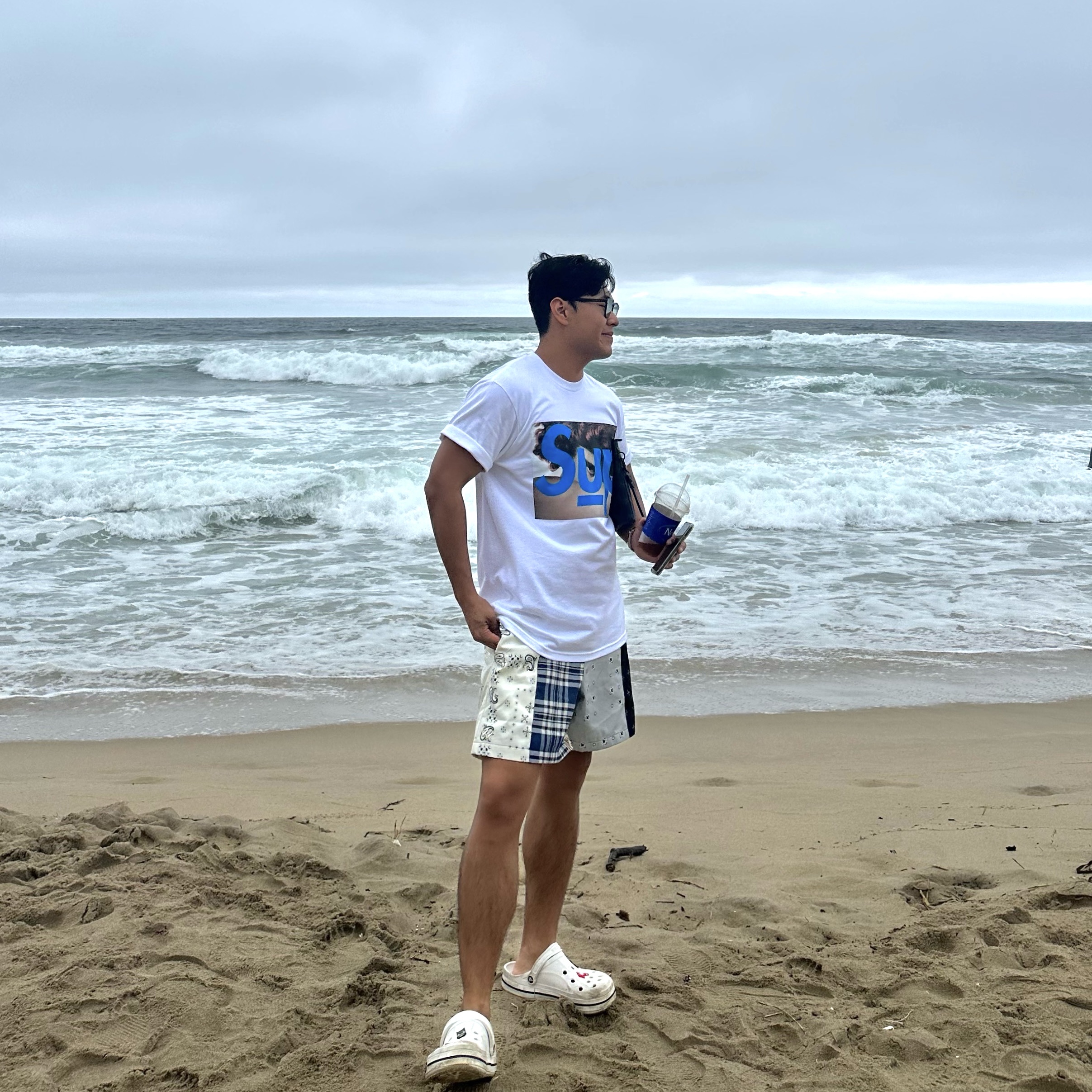 Crocs Bayaband Clog White Navy, Jordan x Russell Westbrook Why not Patchwork Statement Shorts - Asia 착용 스타일