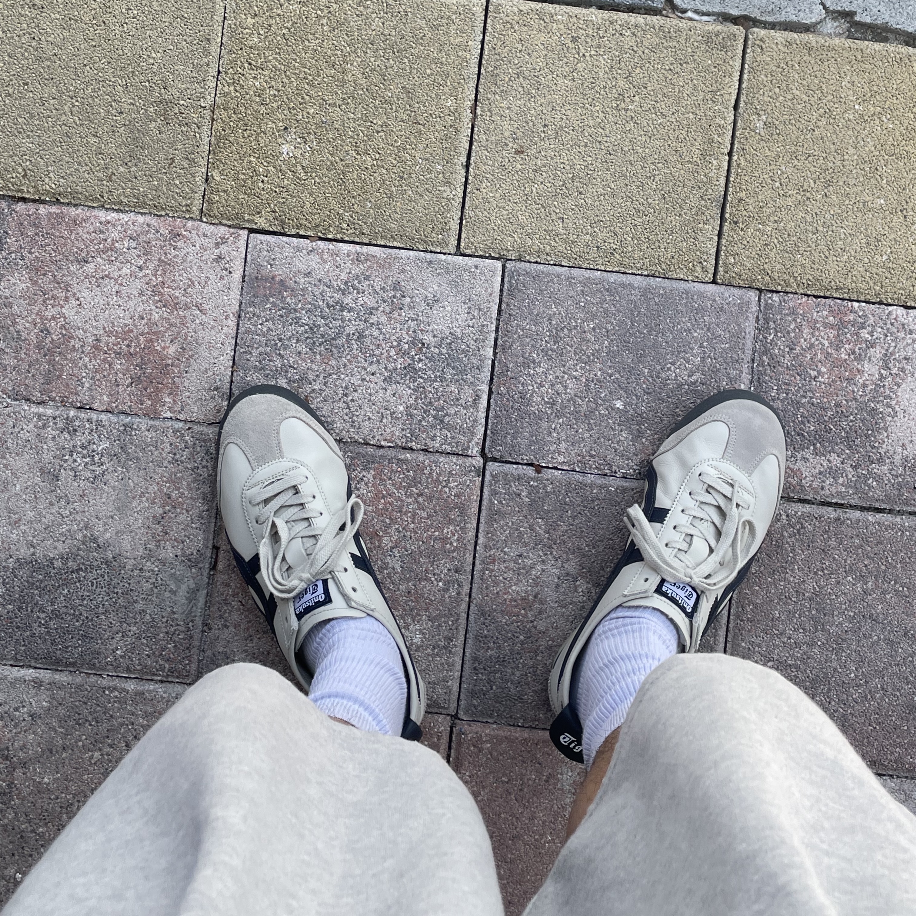 Onitsuka Tiger Mexico 66 Birch 착용 스타일