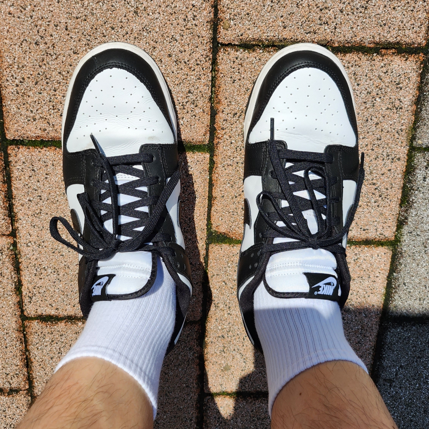 Nike Dunk Low Retro Black 착용 스타일