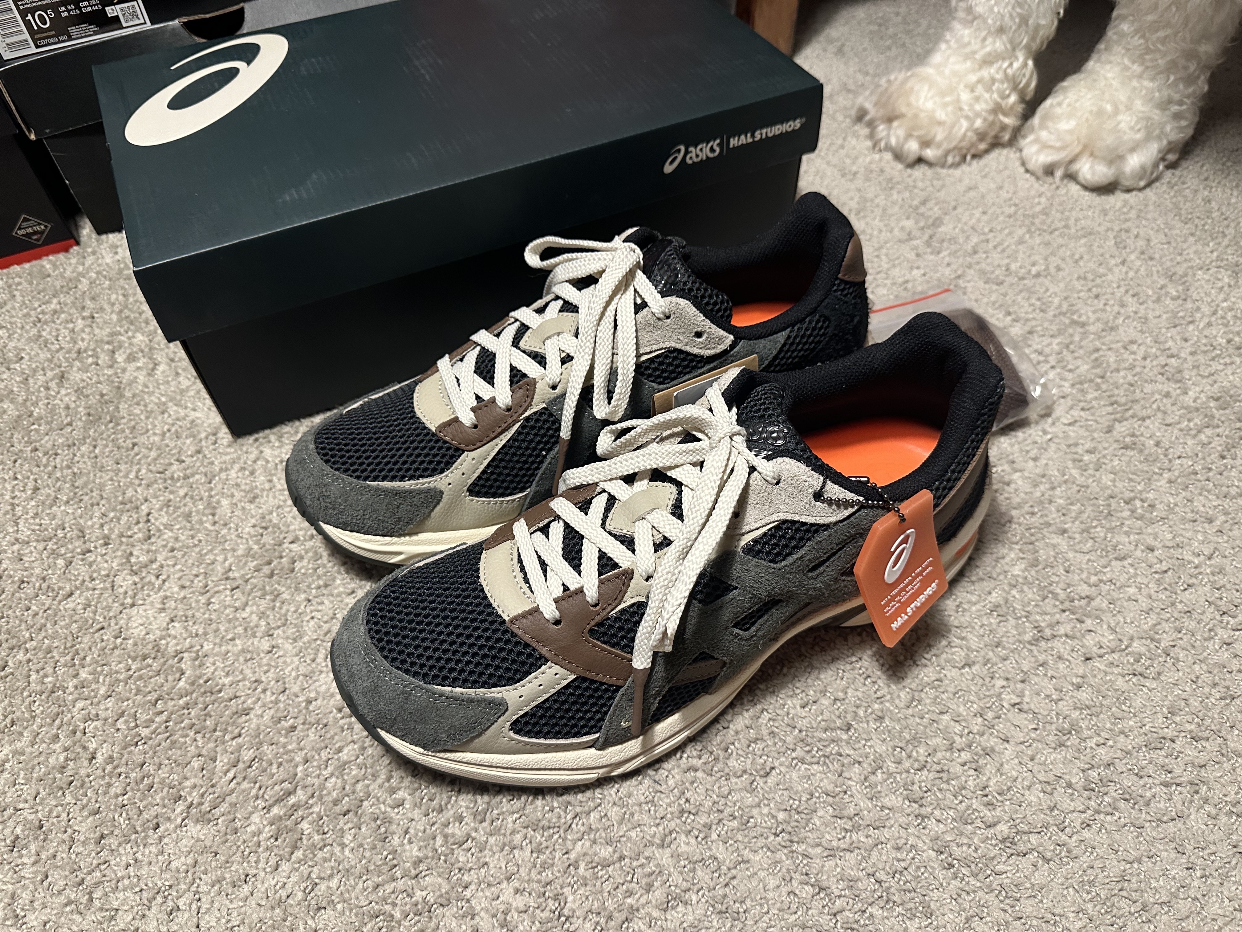 Asics x Hal Studios Gel-1130 MK-II Forest 착용 스타일 - 1