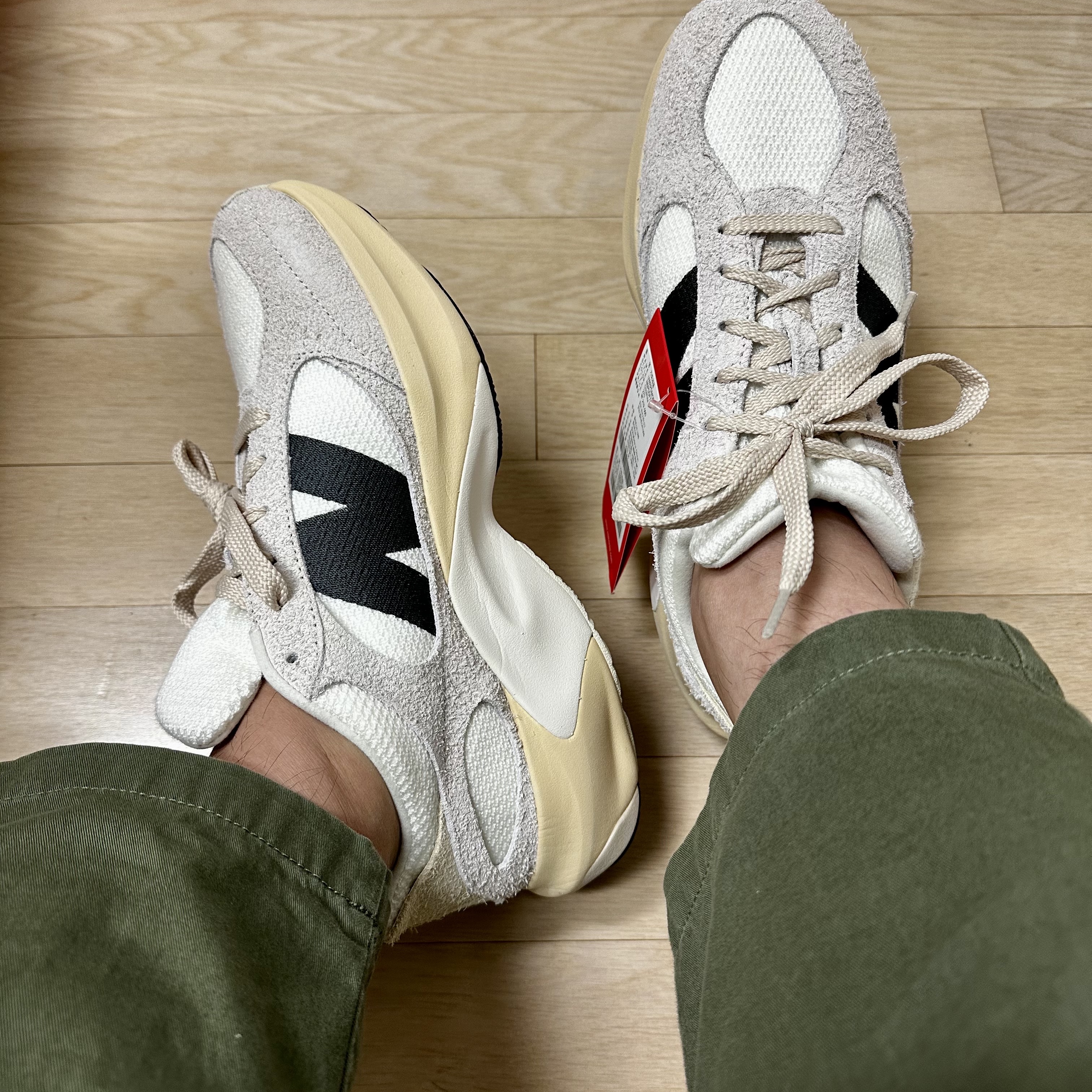 New Balance WRPD Runner Sea Salt 착용 스타일
