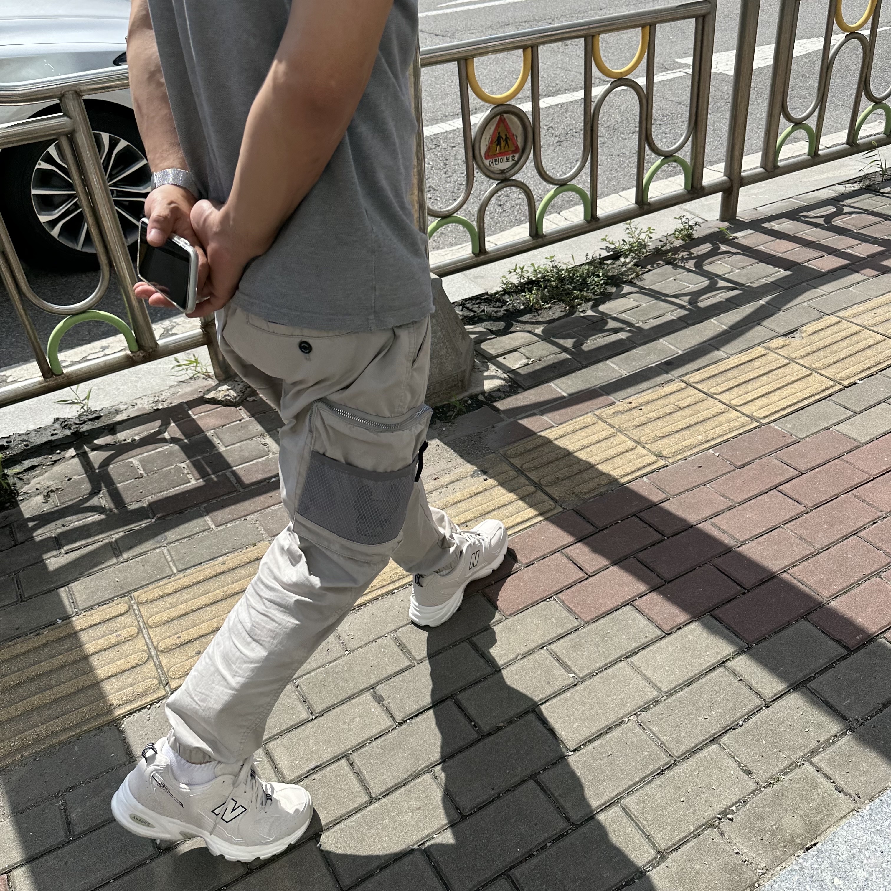New Balance 530 Ivory 착용 스타일 - 5