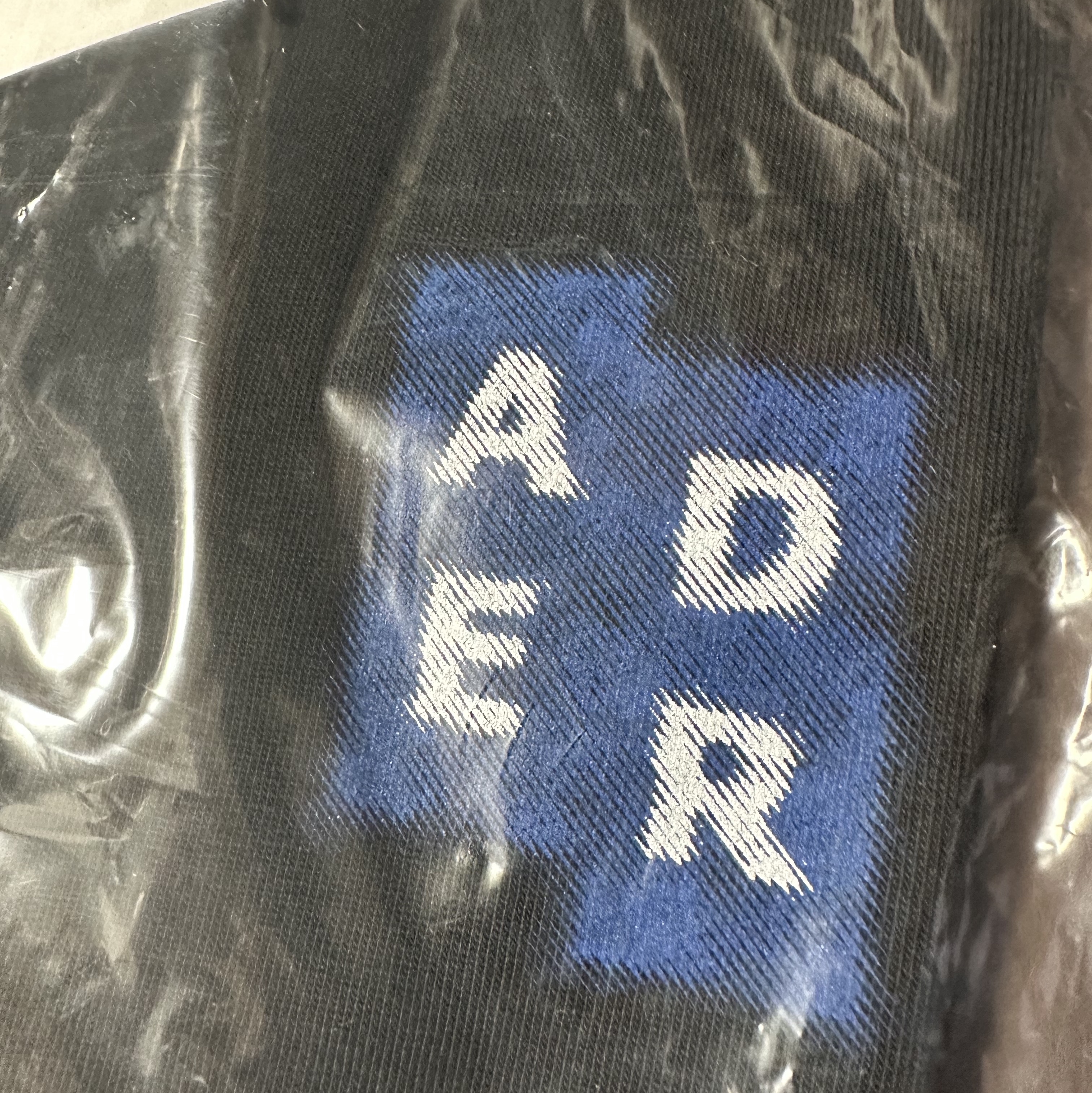 Ader Error Sig; TRS/BL Tag T-Shirt 04 Black 착용 스타일 - 2