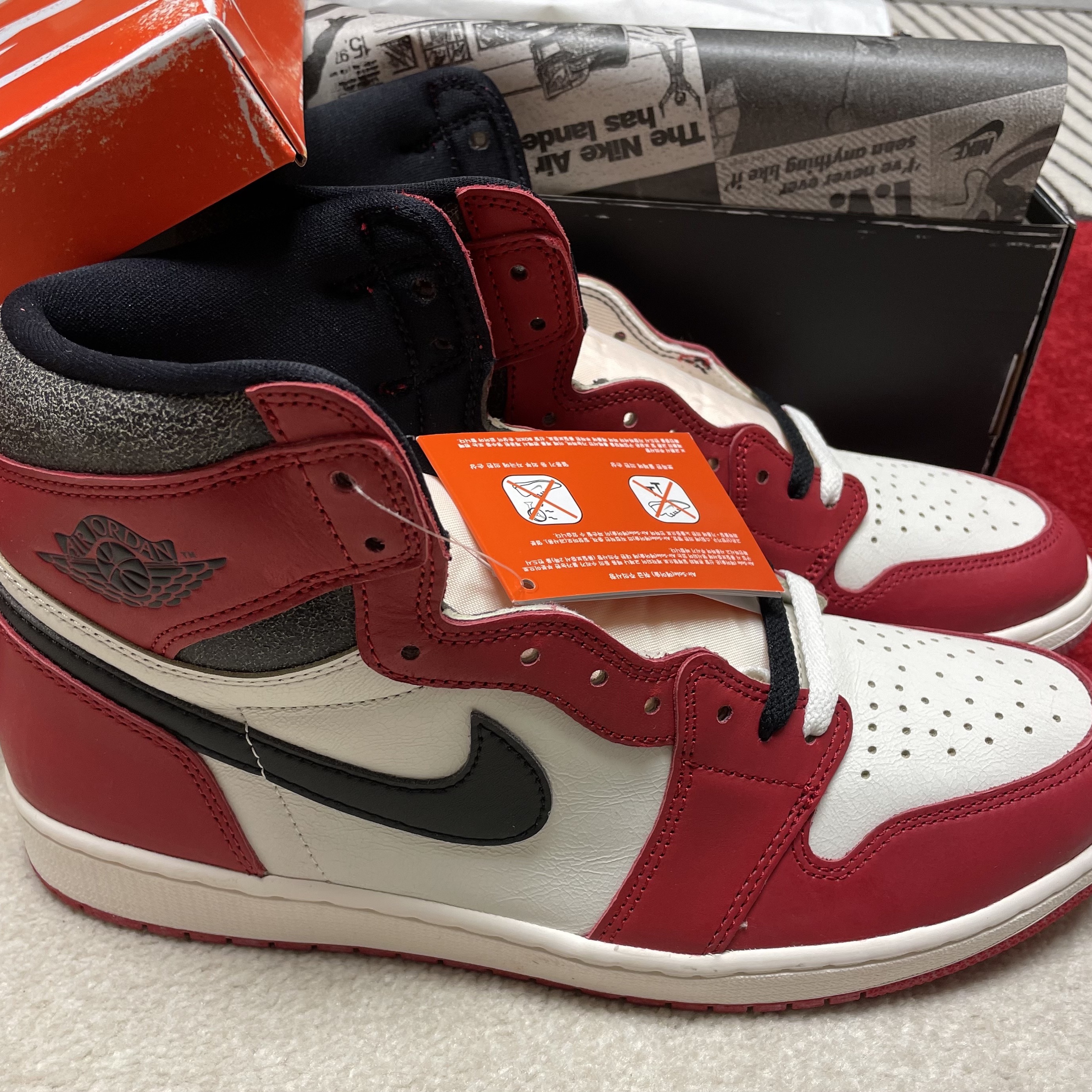 Jordan 1 Retro High OG Chicago 2022 착용 스타일
