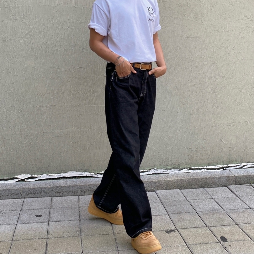 Nike Air Force 1 '07 WB Flax 착용 스타일 - 2