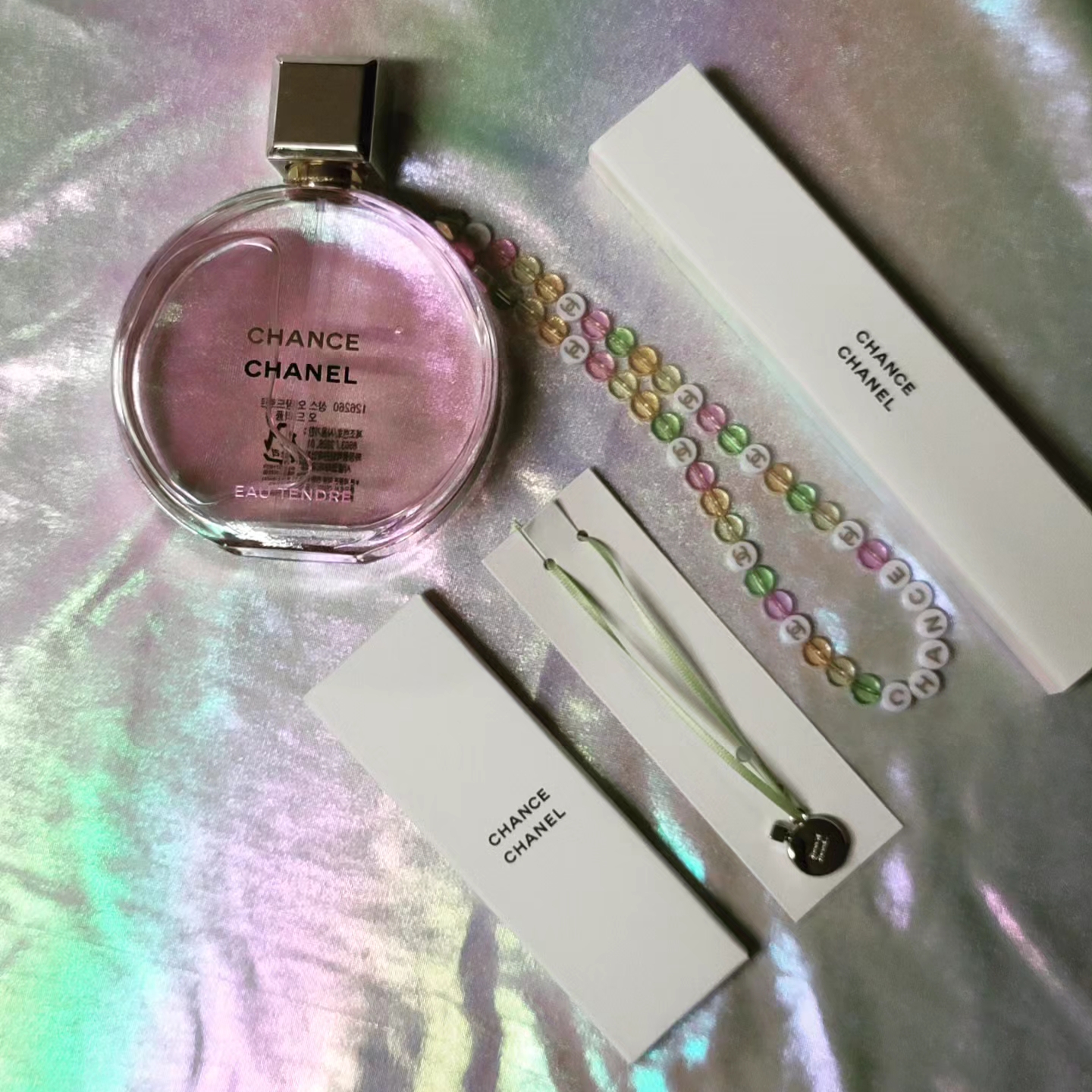 Chanel Chance Eau Tendre Eau De Parfum 100ml, Chanel Chance Eau Fraiche Eau De Toilette 100ml 착용 스타일 - 1