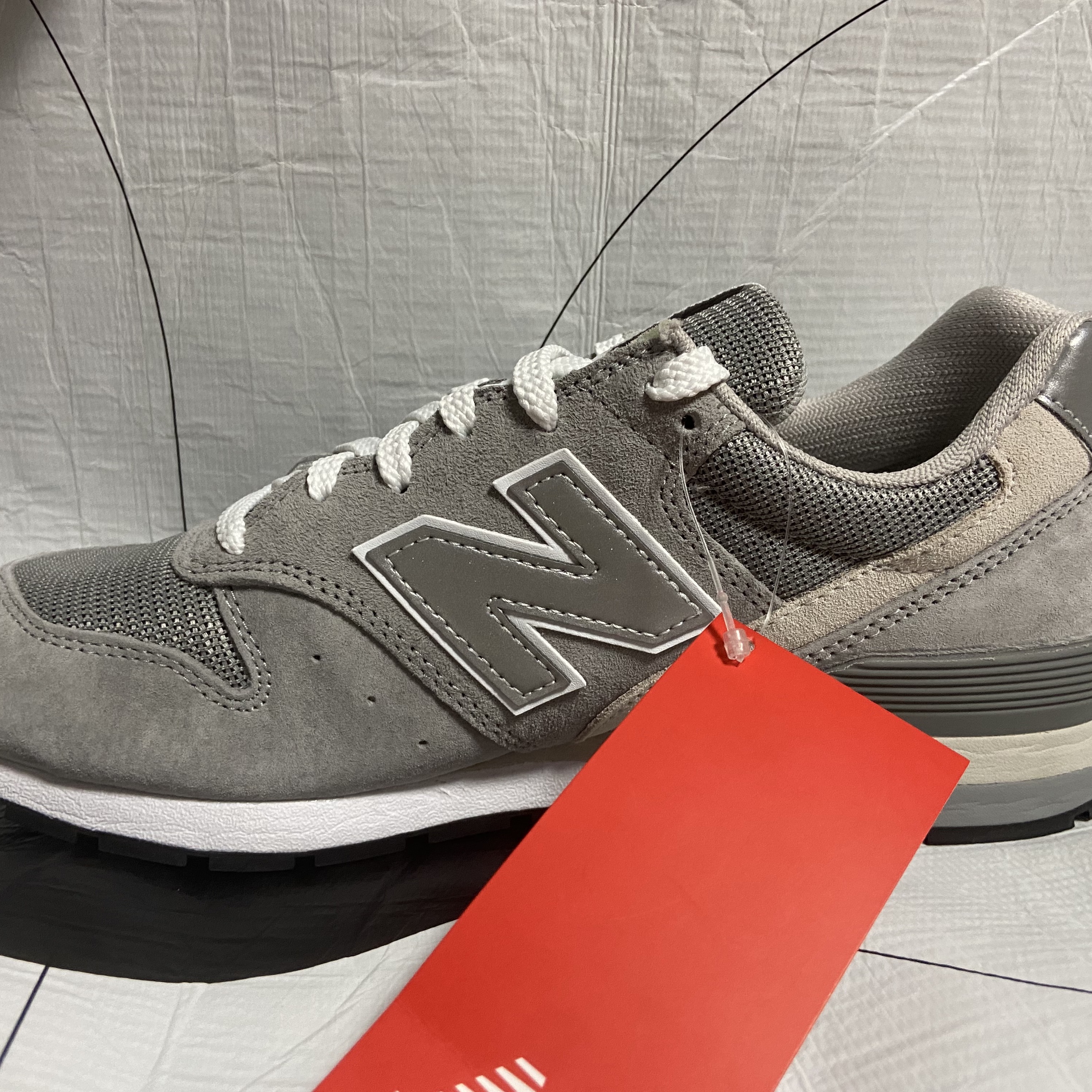 New Balance 996 Grey 착용 스타일