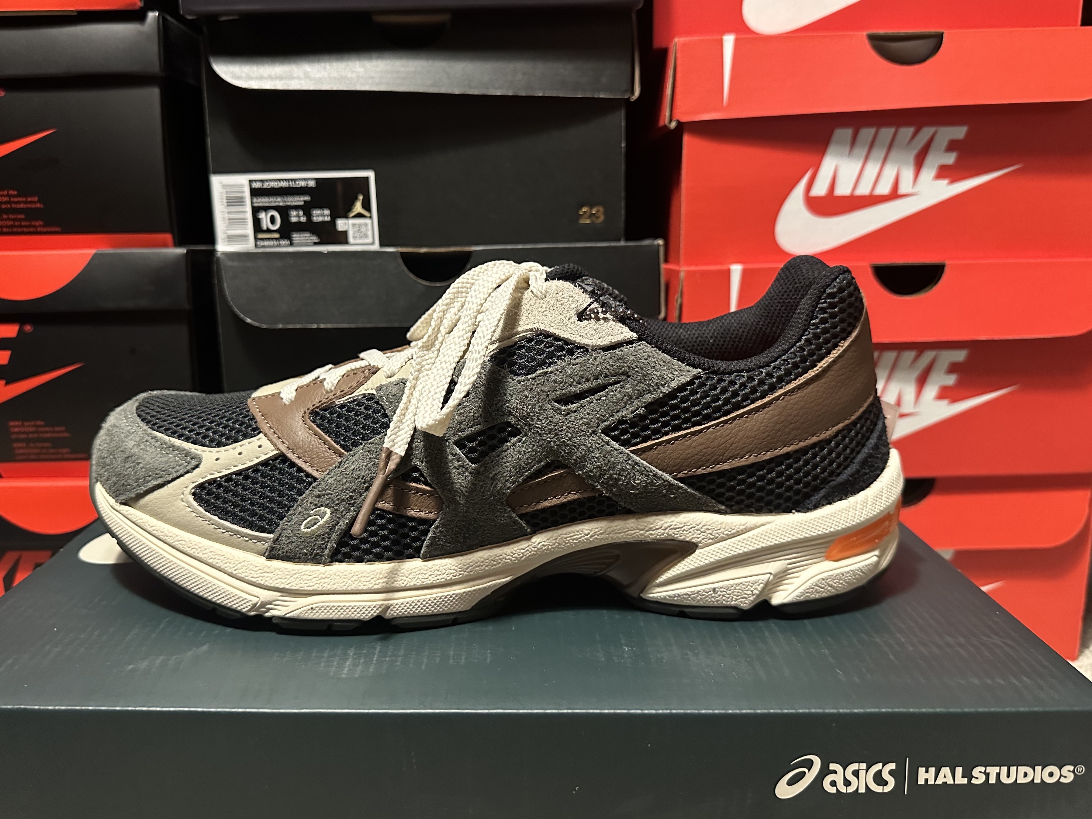 Asics x Hal Studios Gel-1130 MK-II Forest 착용 스타일 - 3